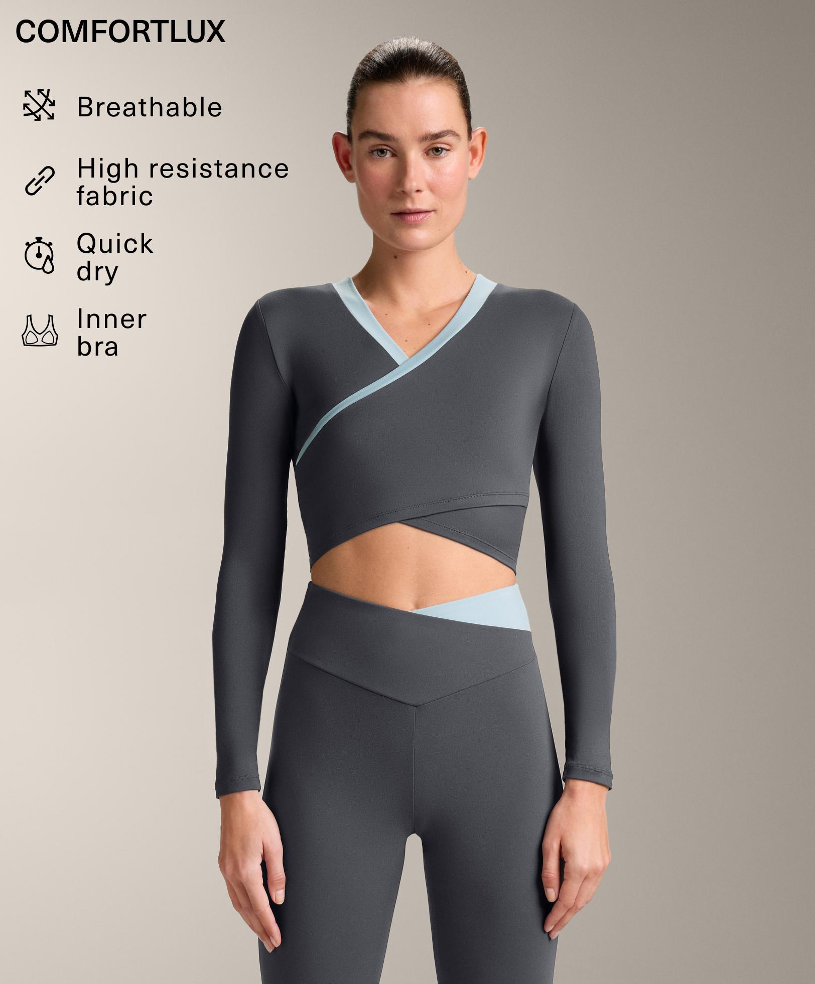 Tank top Comfortlux contraste manche longue Tank top Comfortlux contraste manche longue