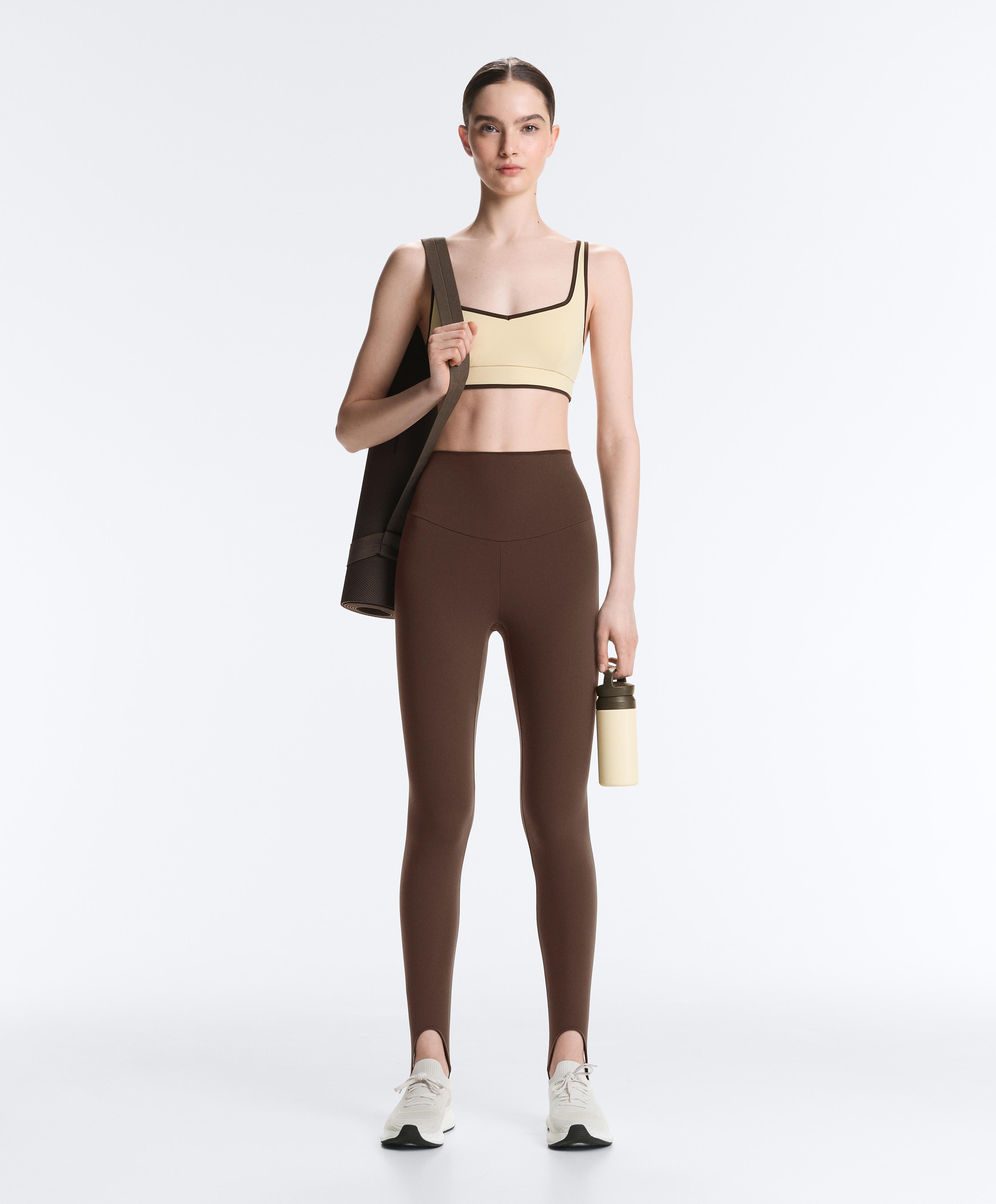 Comfortlux contrast tank top — VANILLA