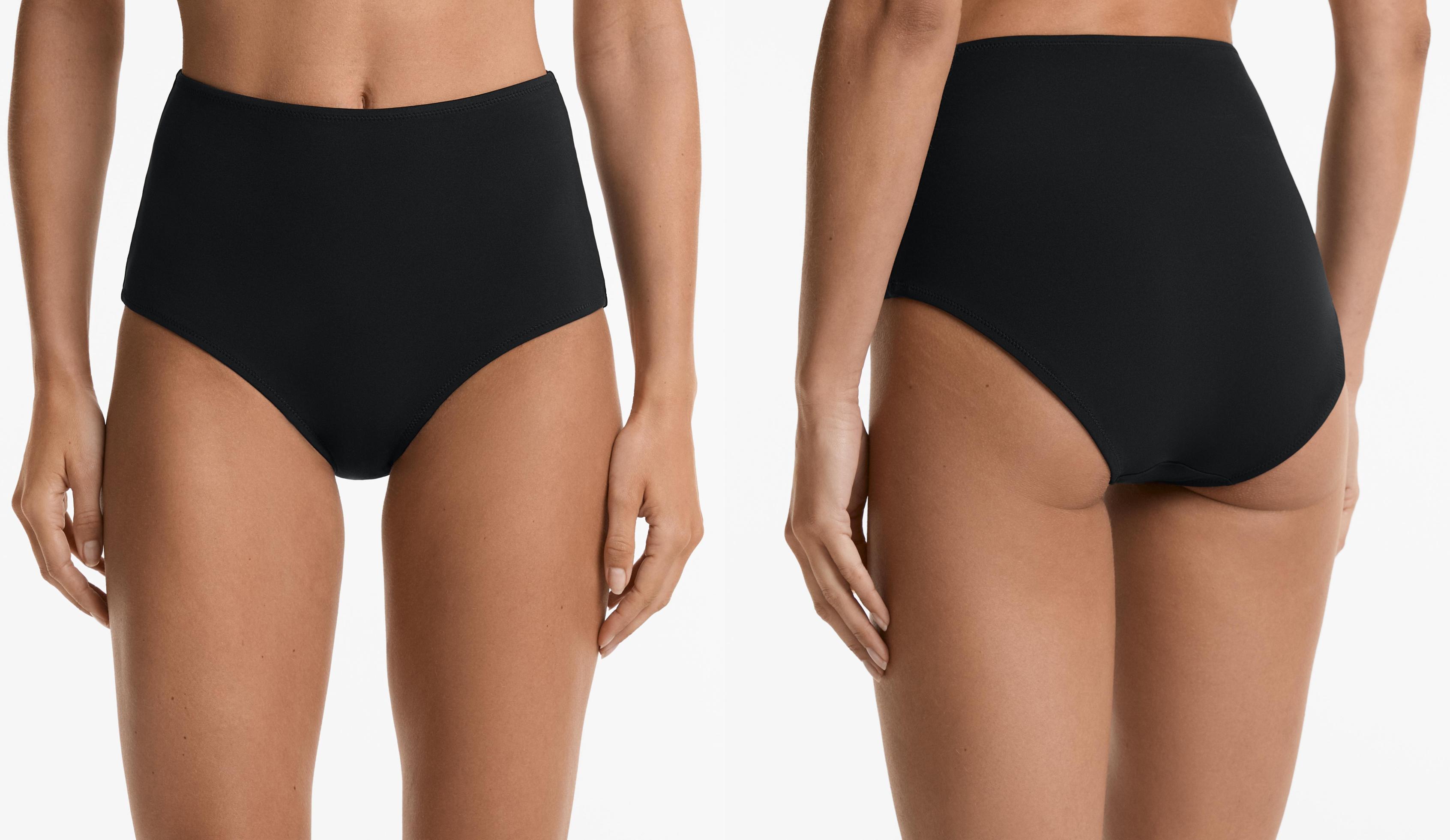 Shapewear-effect high-waisted bikini briefs Shapewear-effect high-waisted bikini briefs
