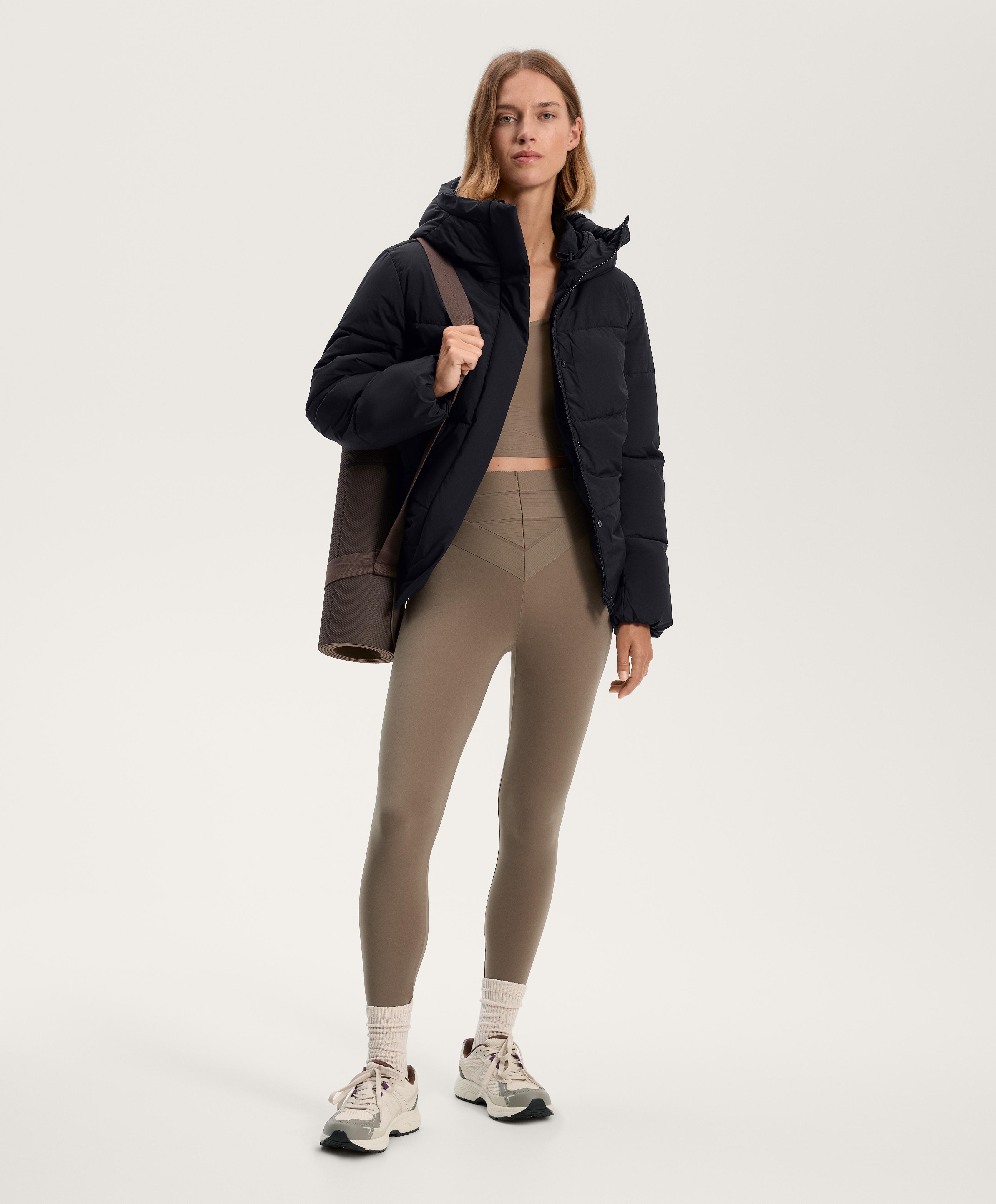 Primaloft® water-repellent padded jacket — BLACK