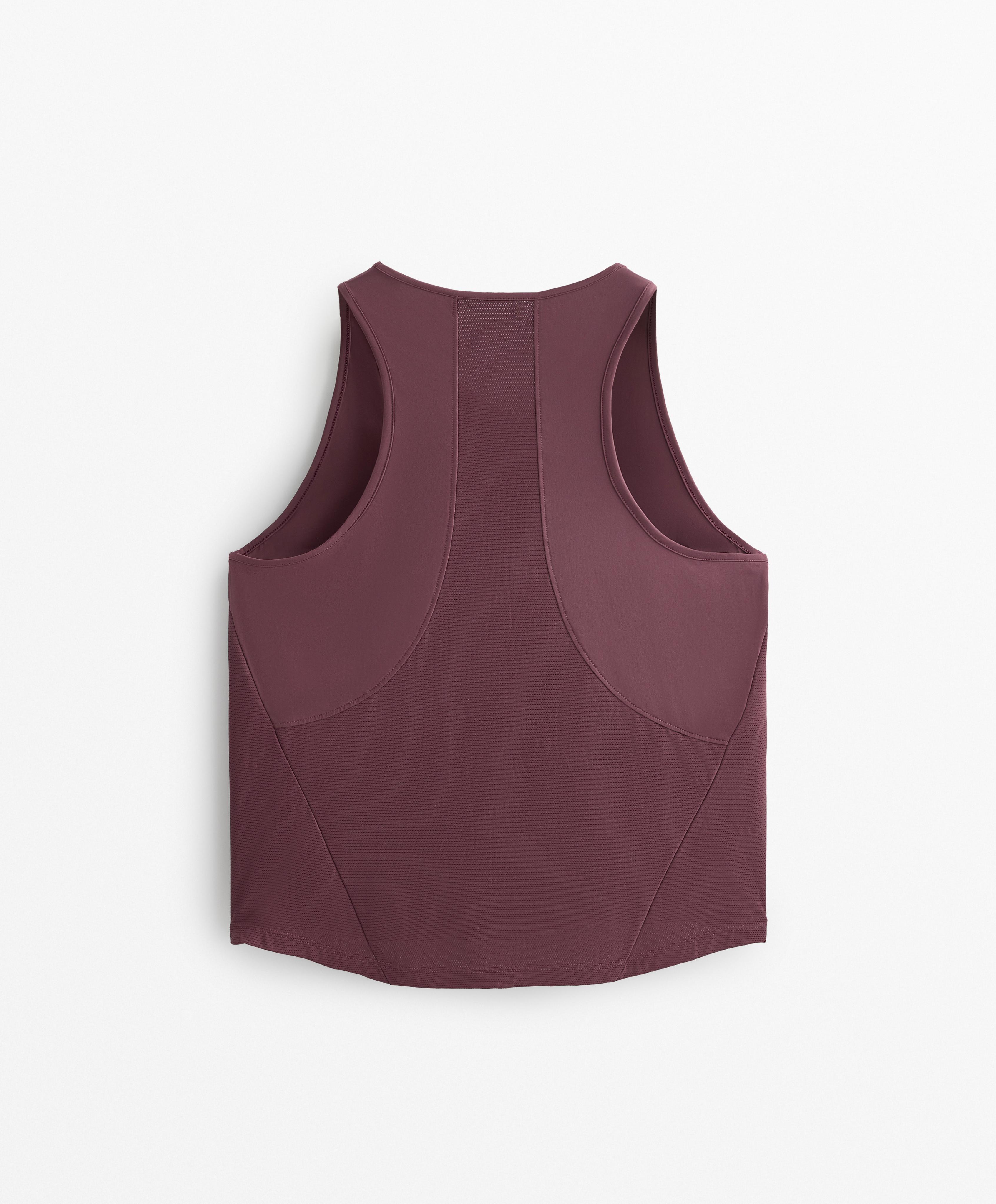 Technical sleeveless T-shirt