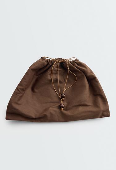Striped mesh bag — TOFFEE 2