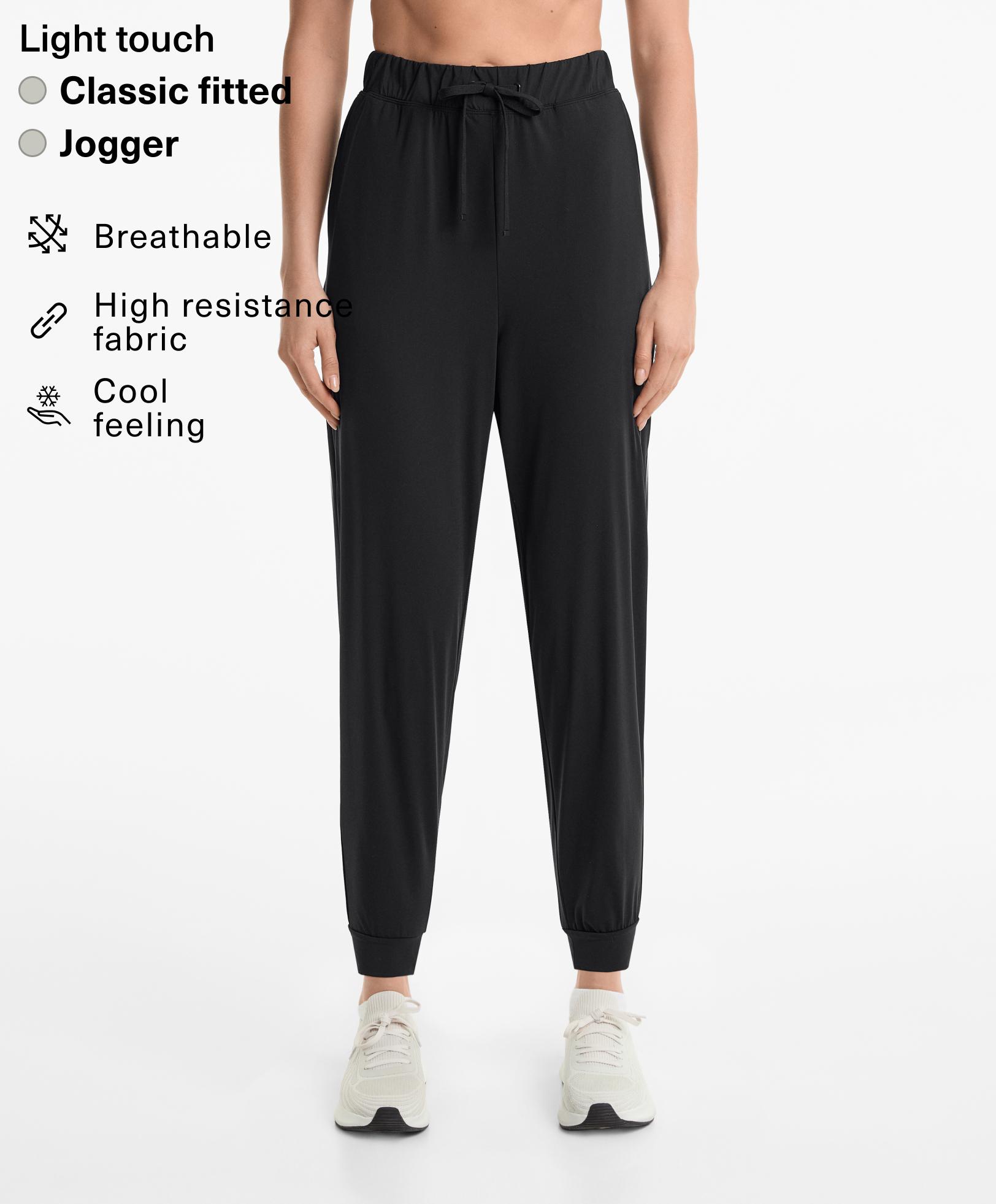 Pantalón jogger classic fitted light touch