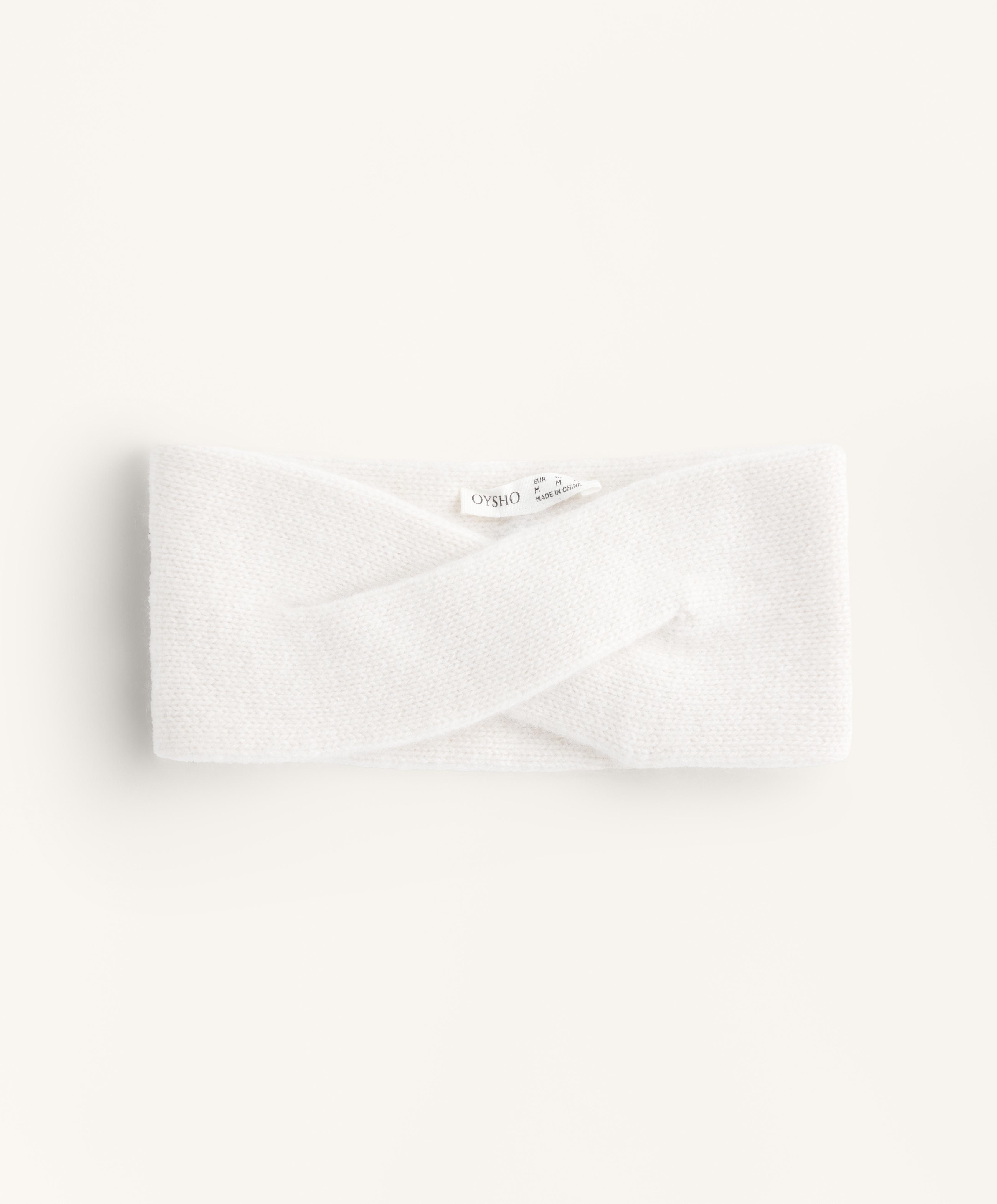 %100 kaşmir 9,5 cm saç bandı