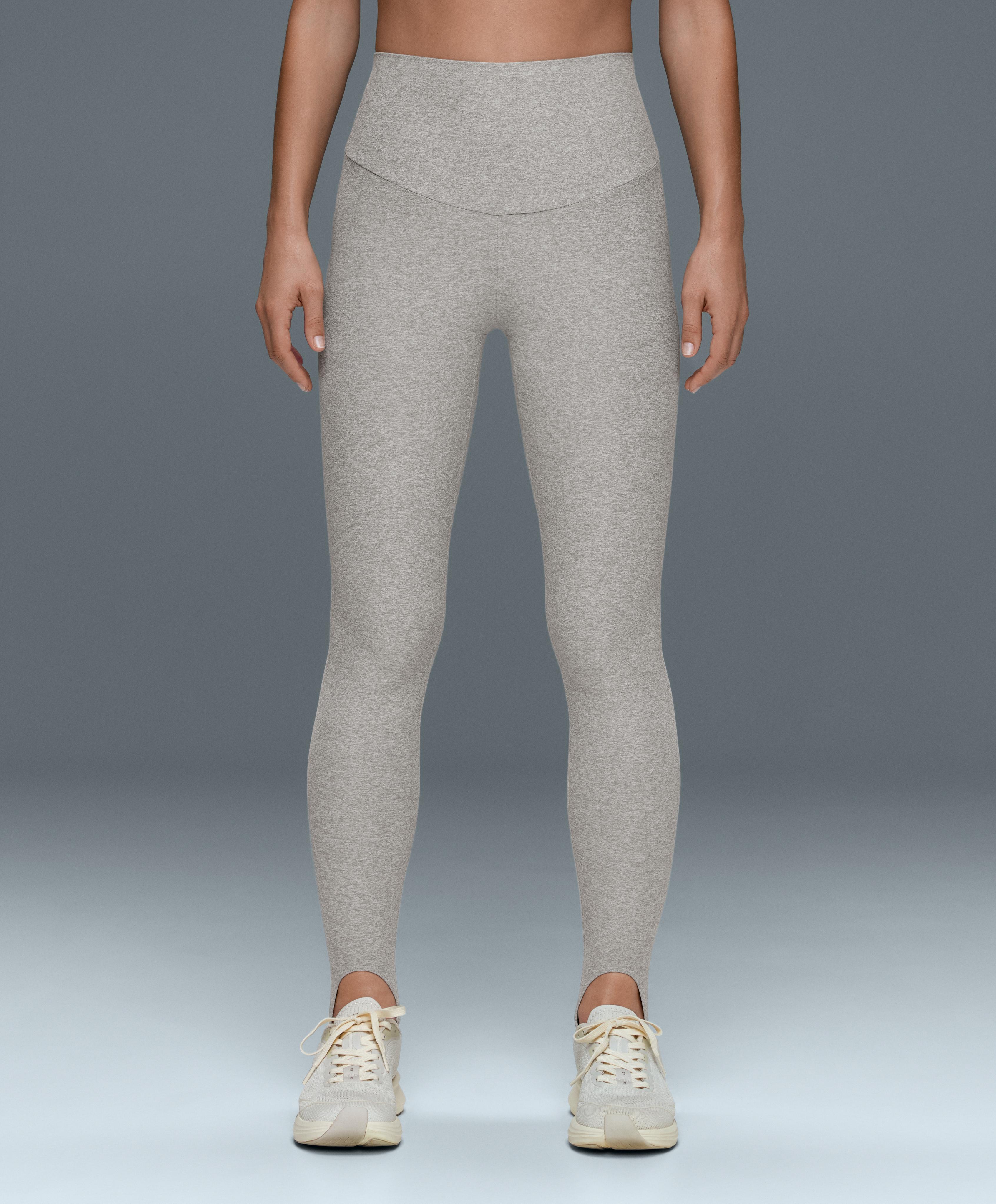 Comfortlux super-high-rise fuseau ankle-length leggings — GREY MELANGE