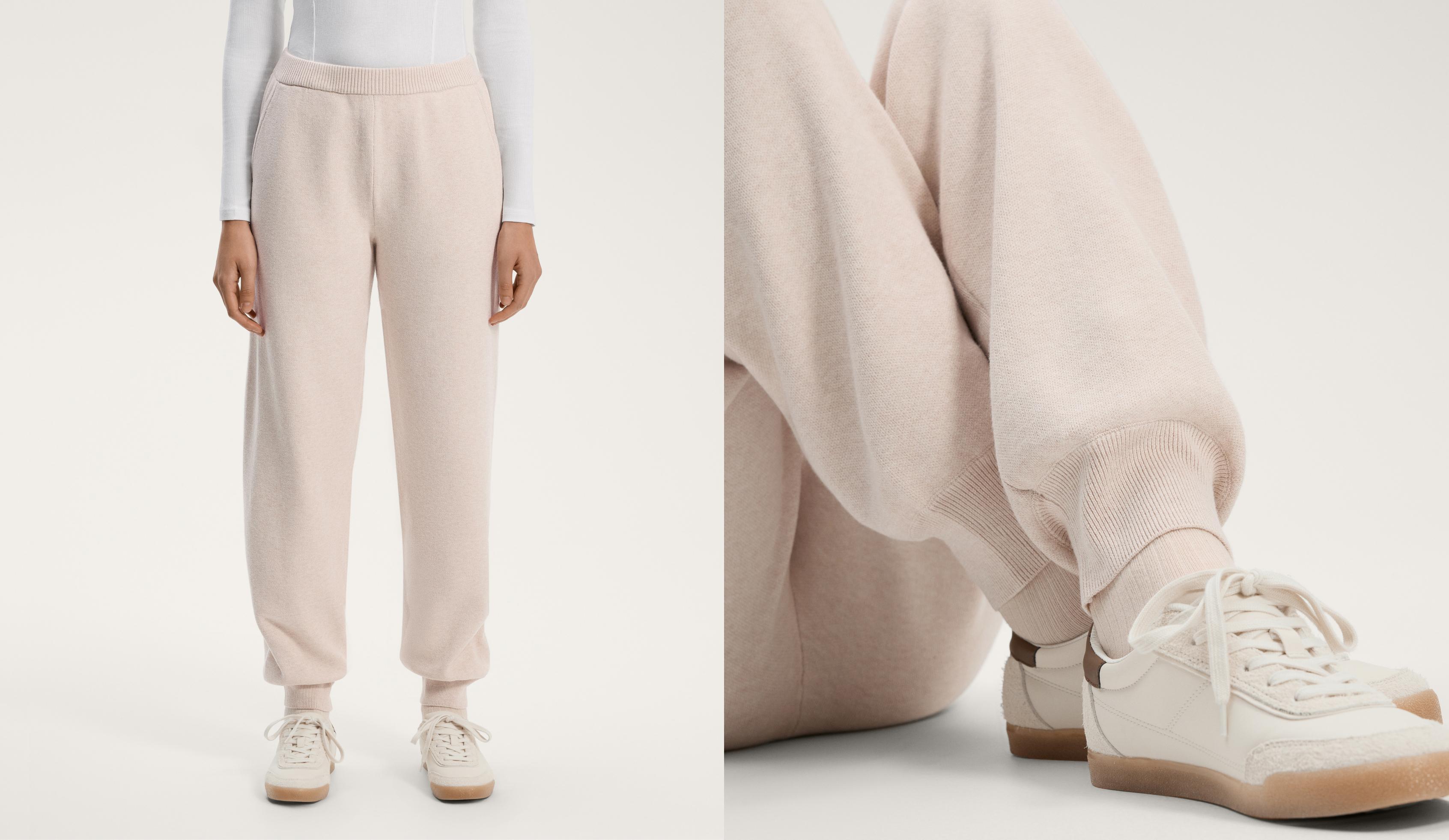 Knit jogger trousers Knit jogger trousers