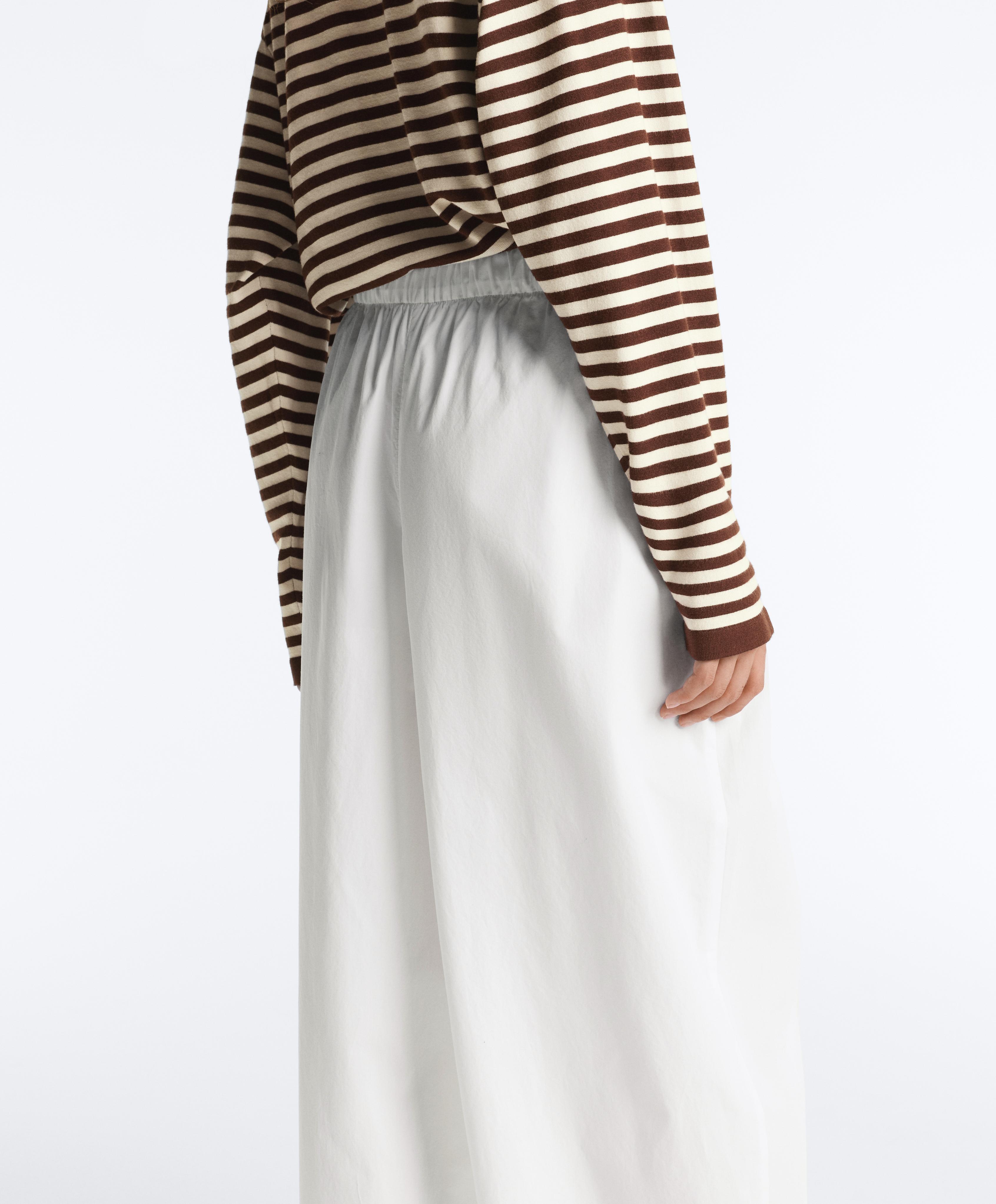 Tapered pleat 100% cotton trousers Tapered pleat 100% cotton trousers