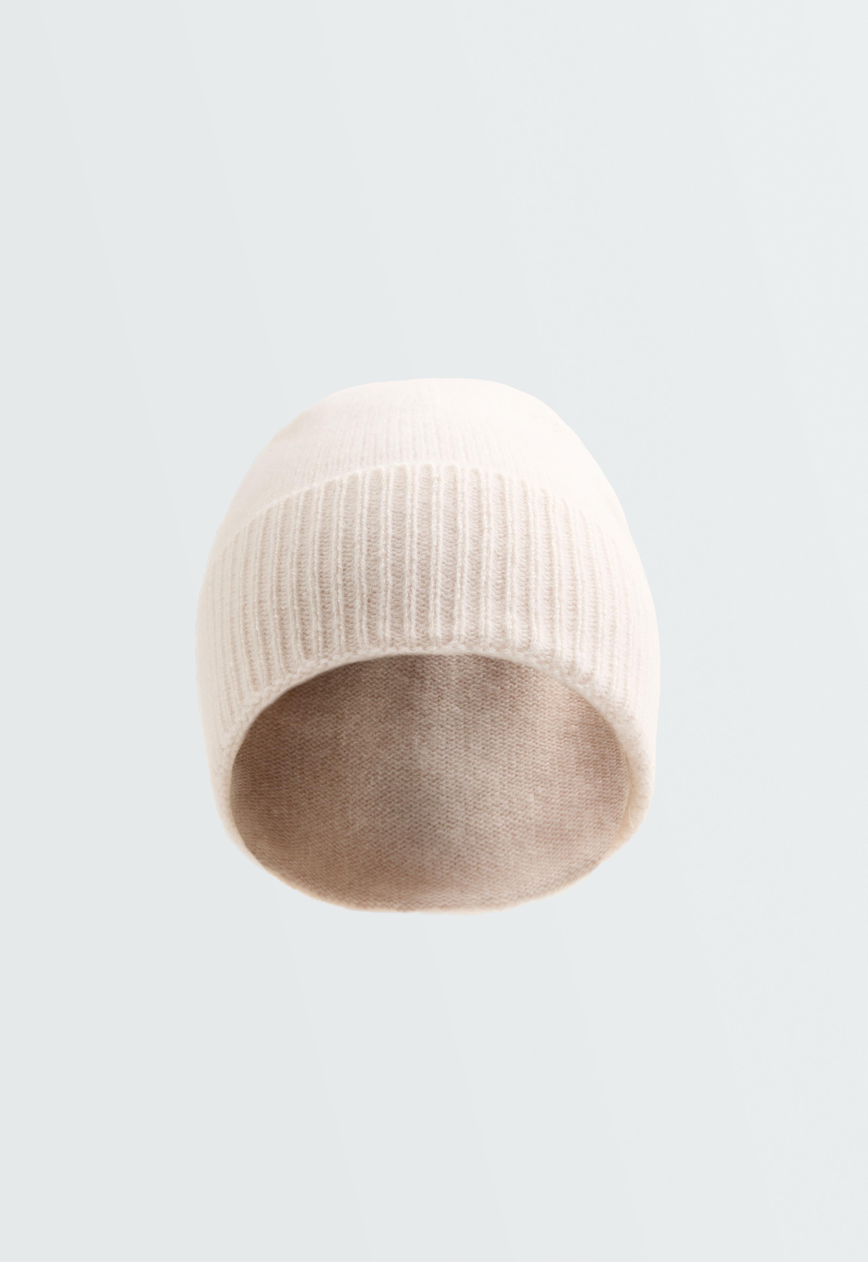 Gorro punto 100% cashmere