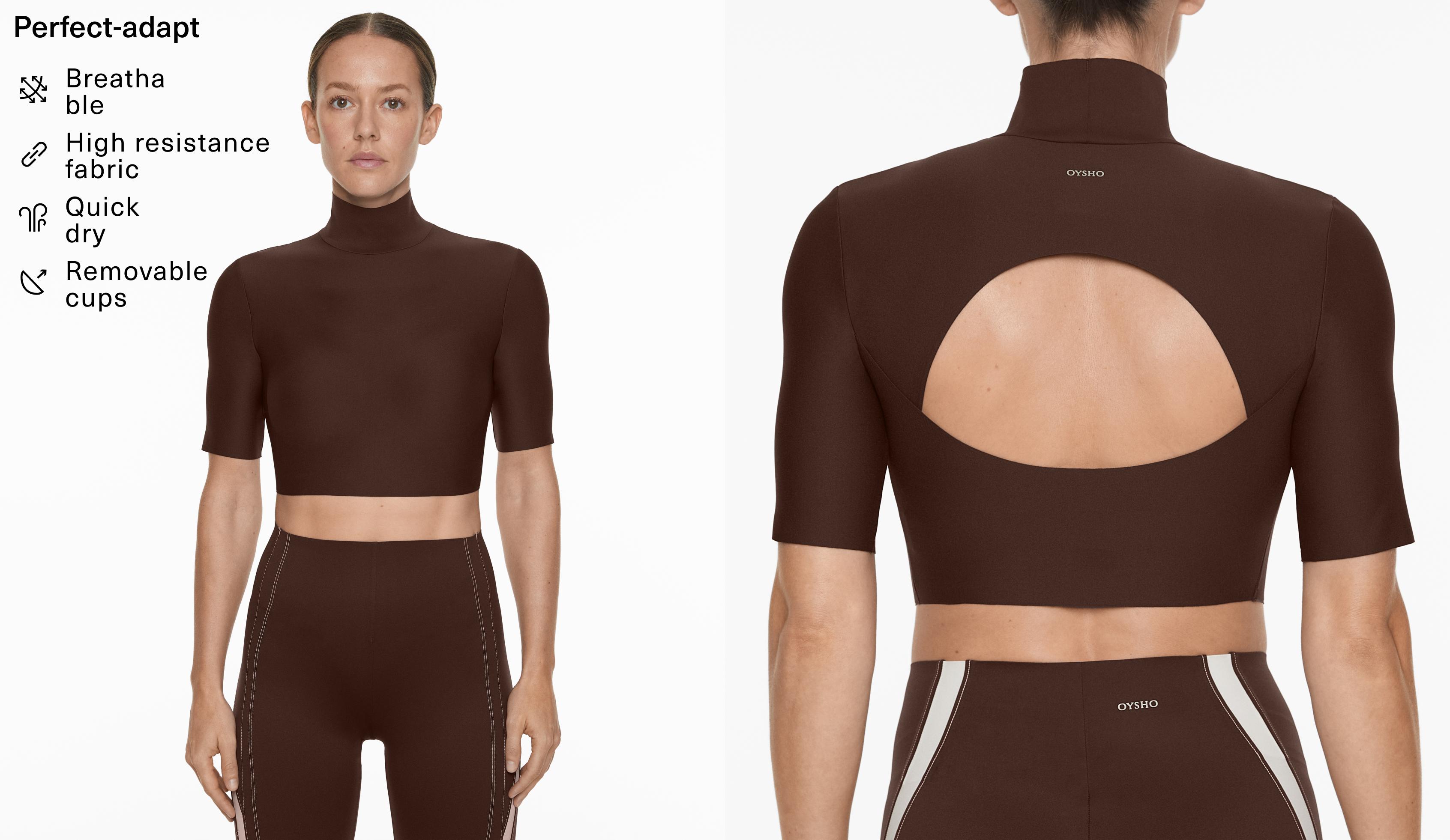 High-neck perfect-adapt top - Sale