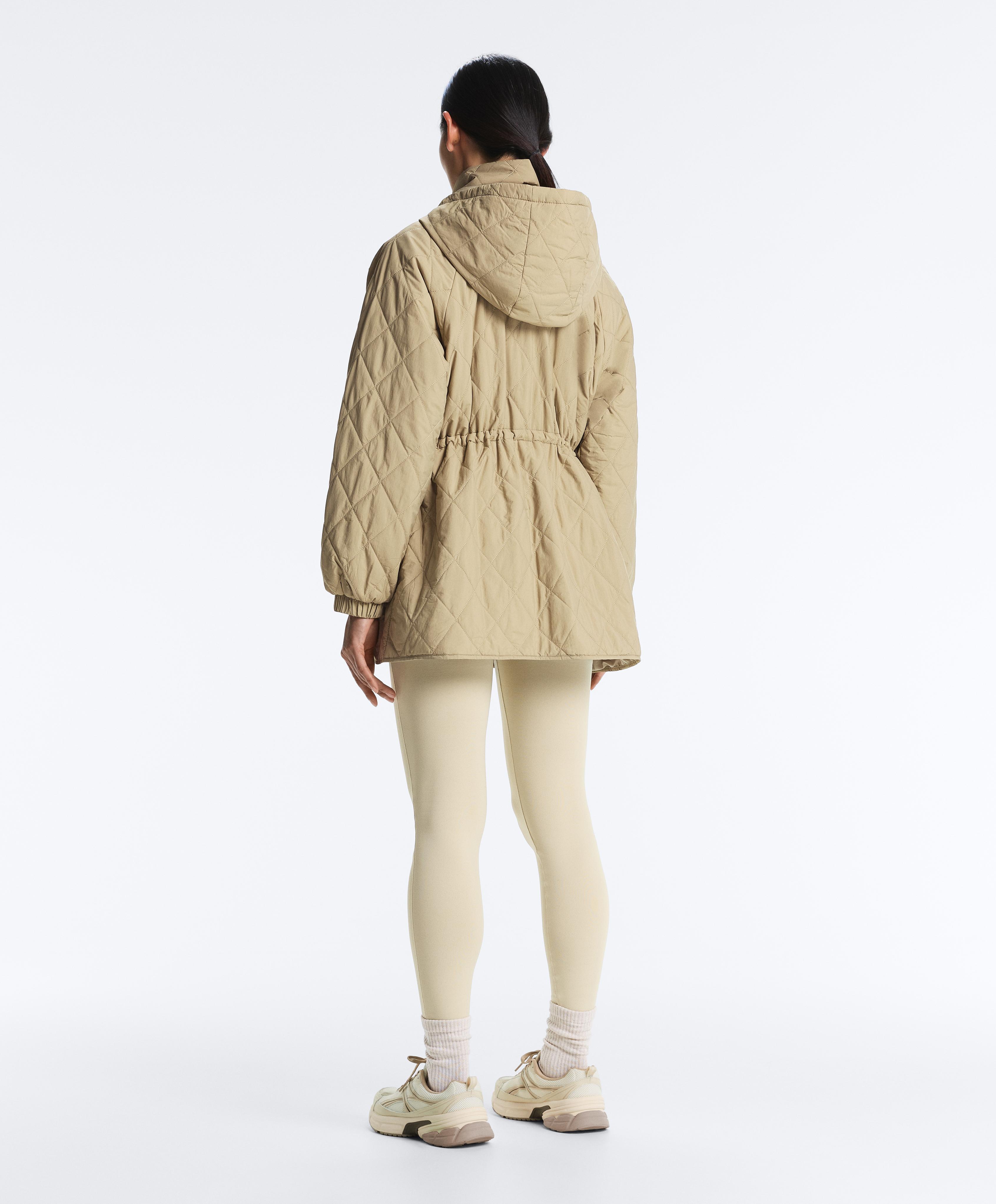 FELLEX® AEROGEL padded jacket — GREEN BEIGE
