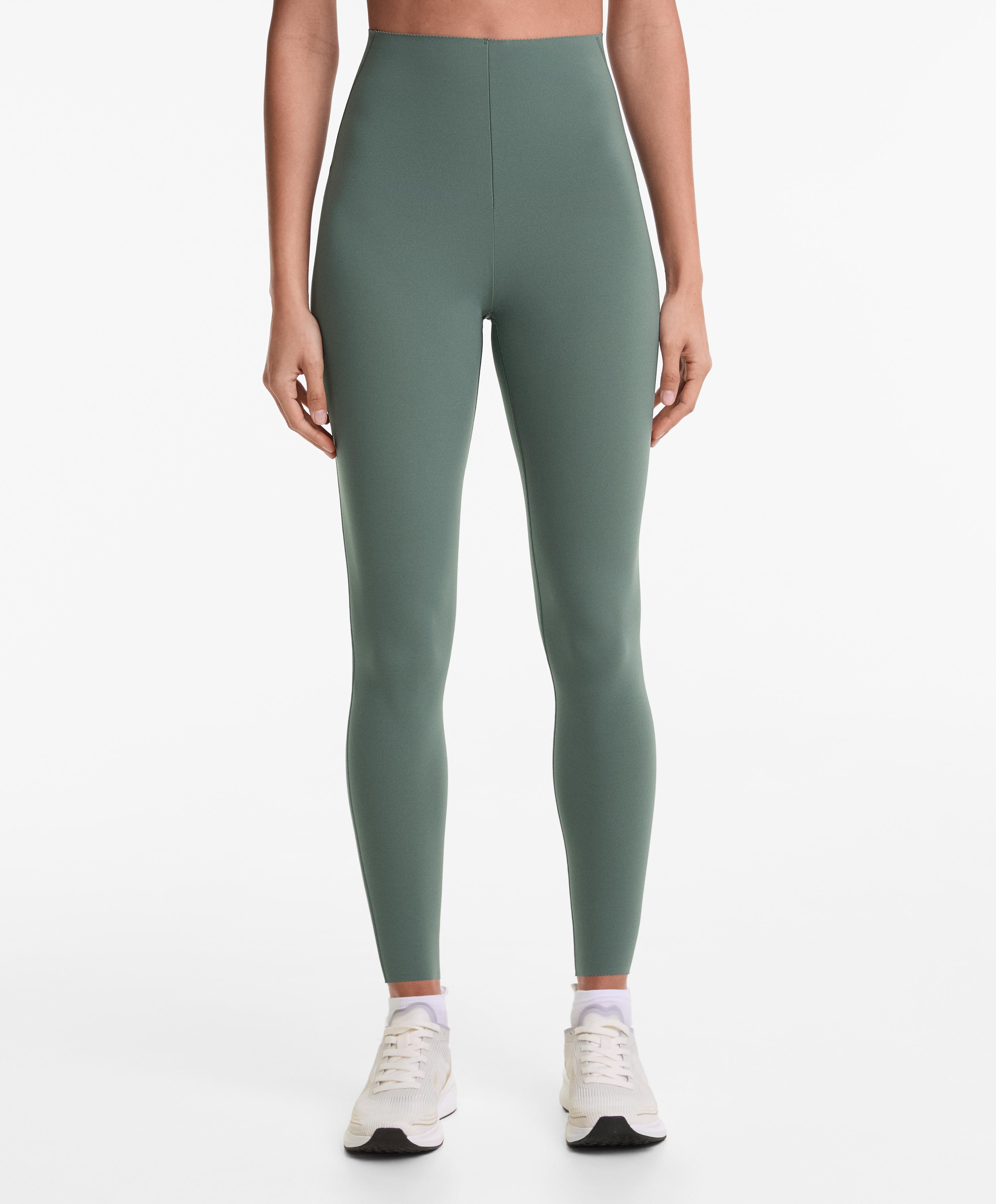 Ankellånga leggings compressive core control