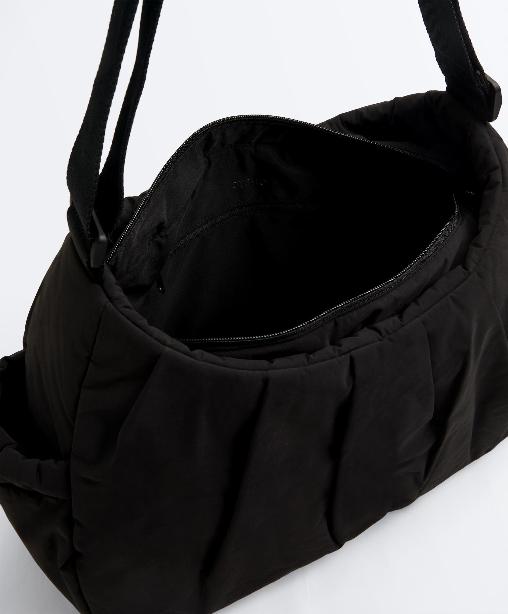 حقيبة تسوق بجيوب جانبية