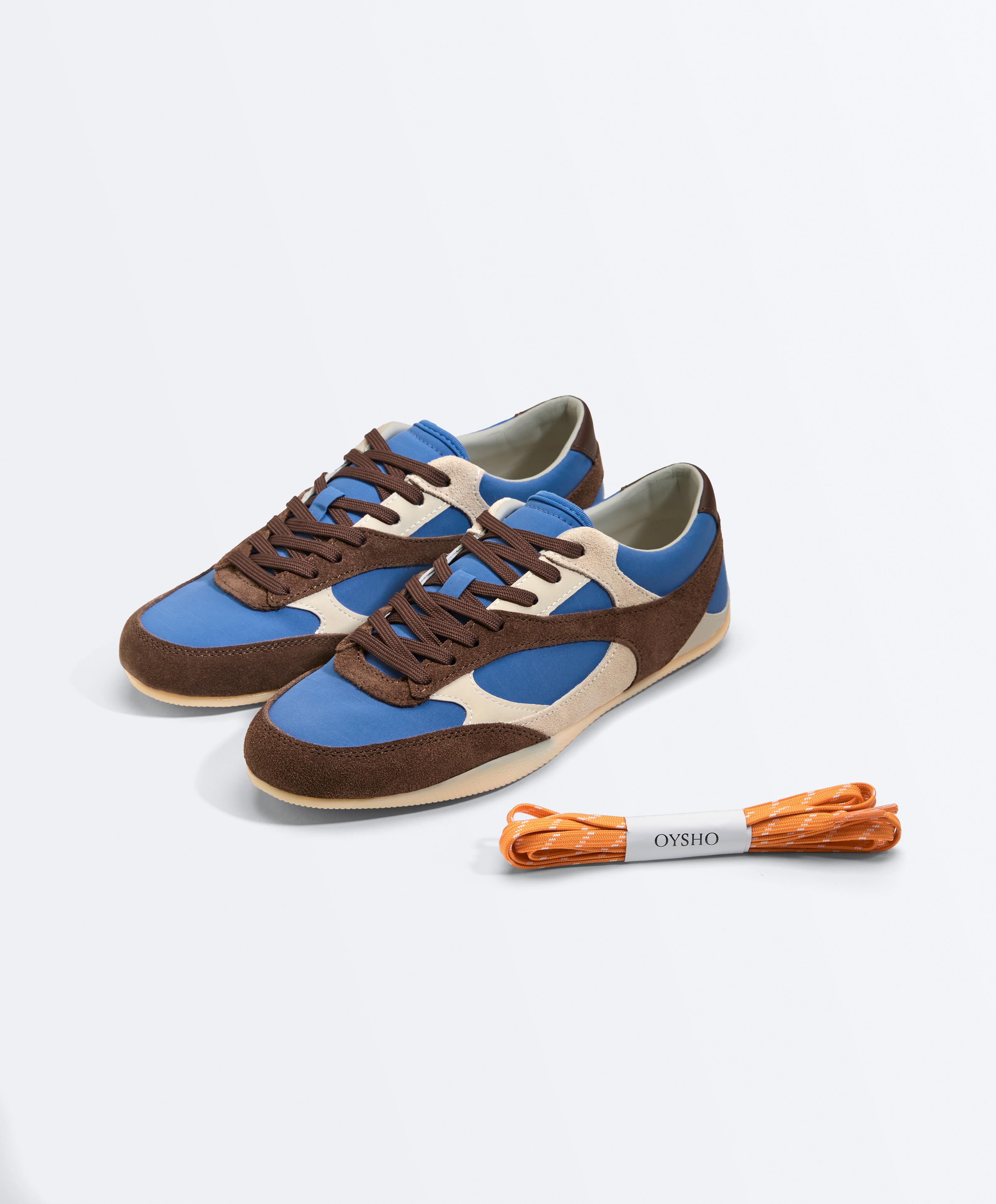 Retro-style trainers — BLUE
