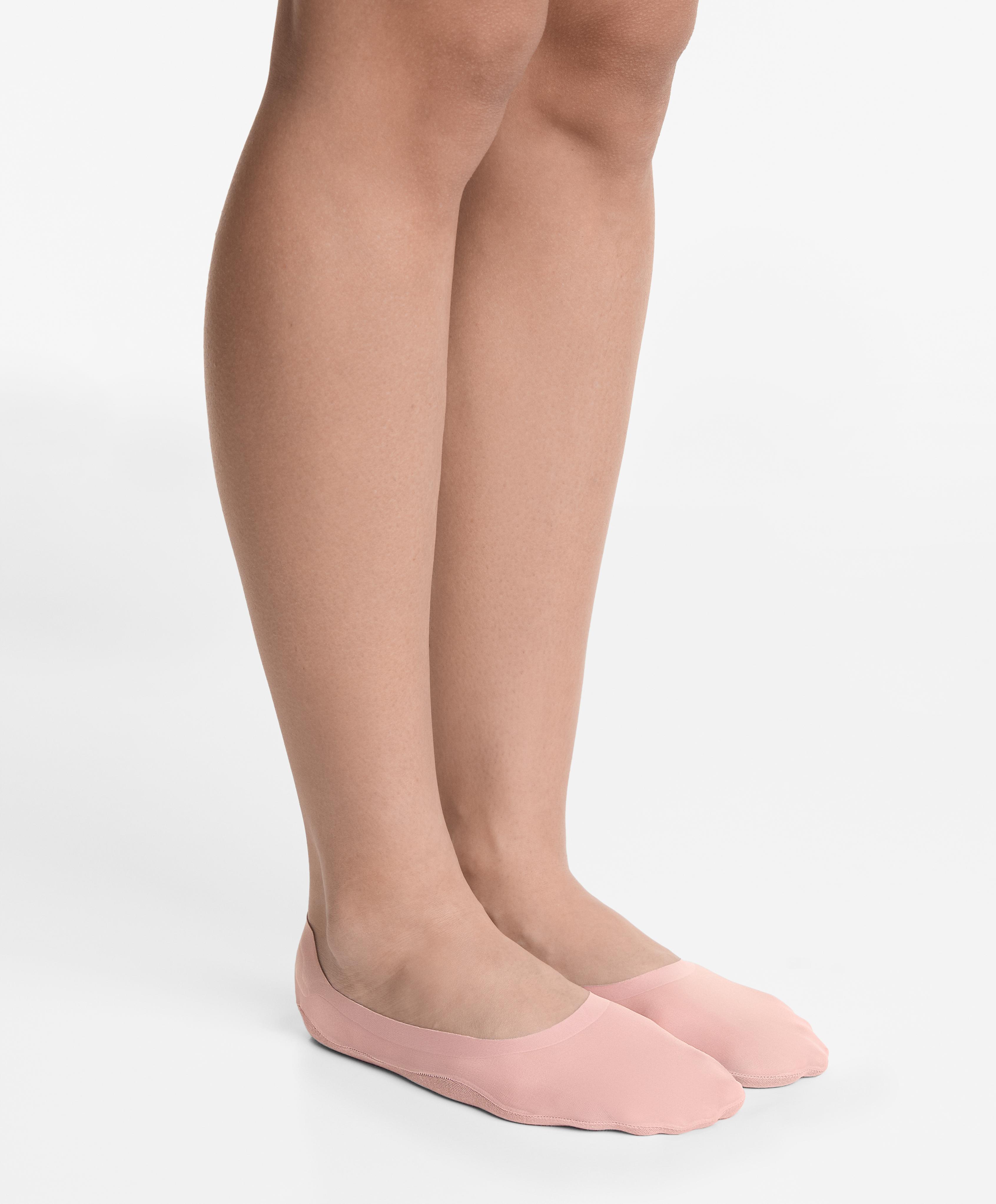 2 pairs of invisible socks with medium cut microfibre - Sale 2 pairs of invisible socks with medium cut microfibre - Sale