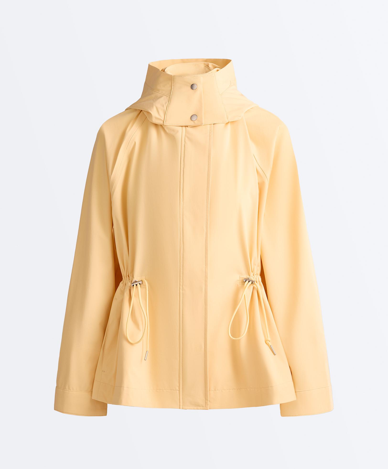 Extra lightweight 10k waterproof jacket — PALE YELLOW