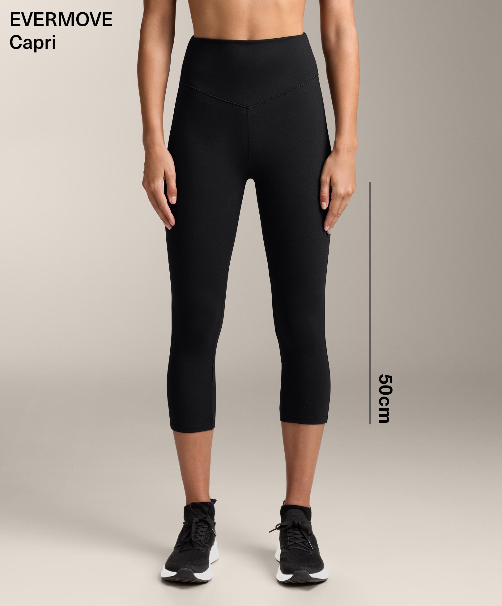 Evermove high-rise 50cm capri leggings Evermove high-rise 50cm capri leggings