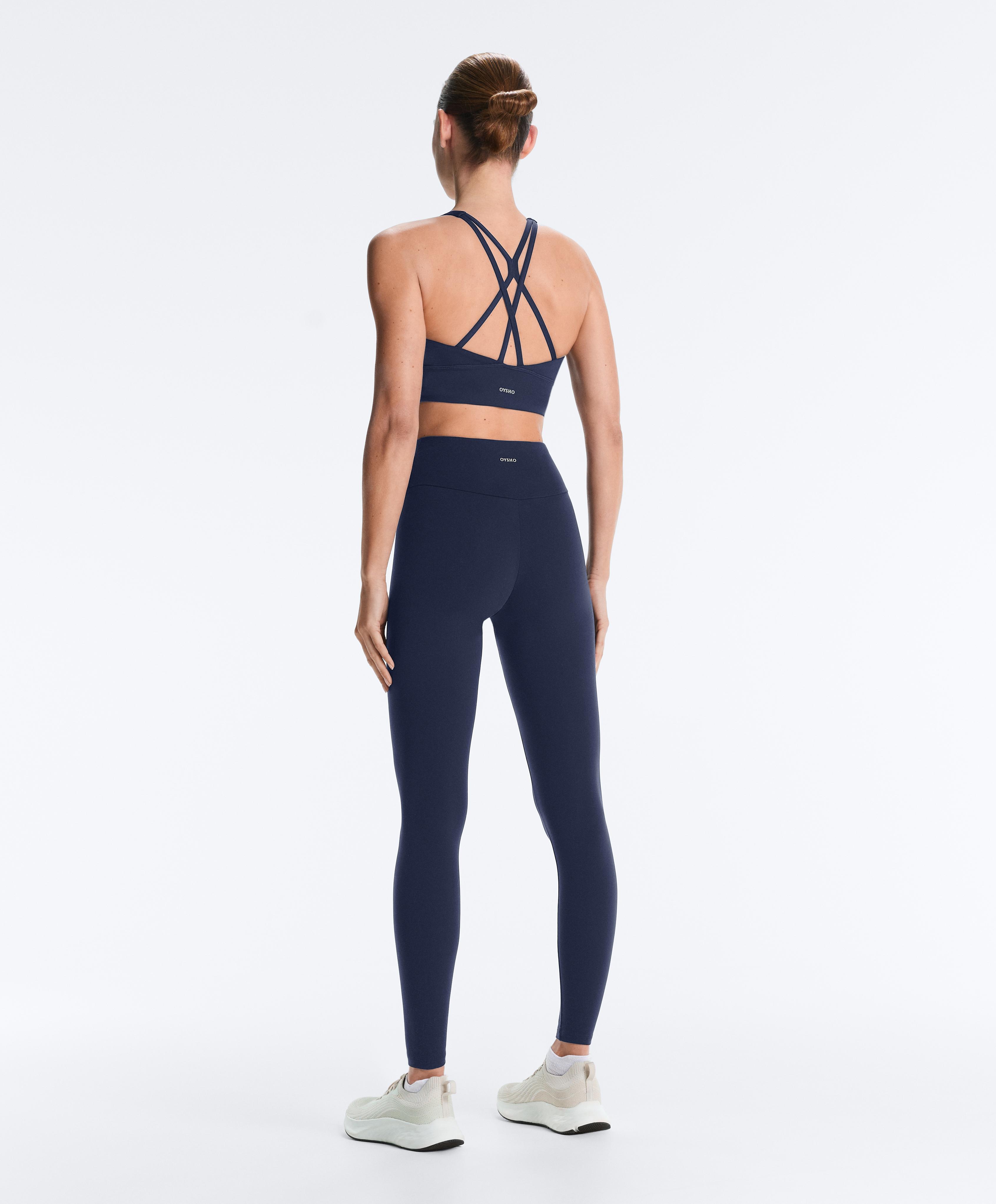 Blue Comfortlux high rise total look with bra