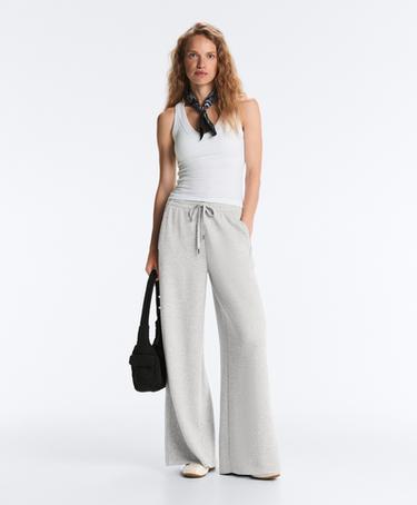 Rib modal blend tank top — WHITE  3