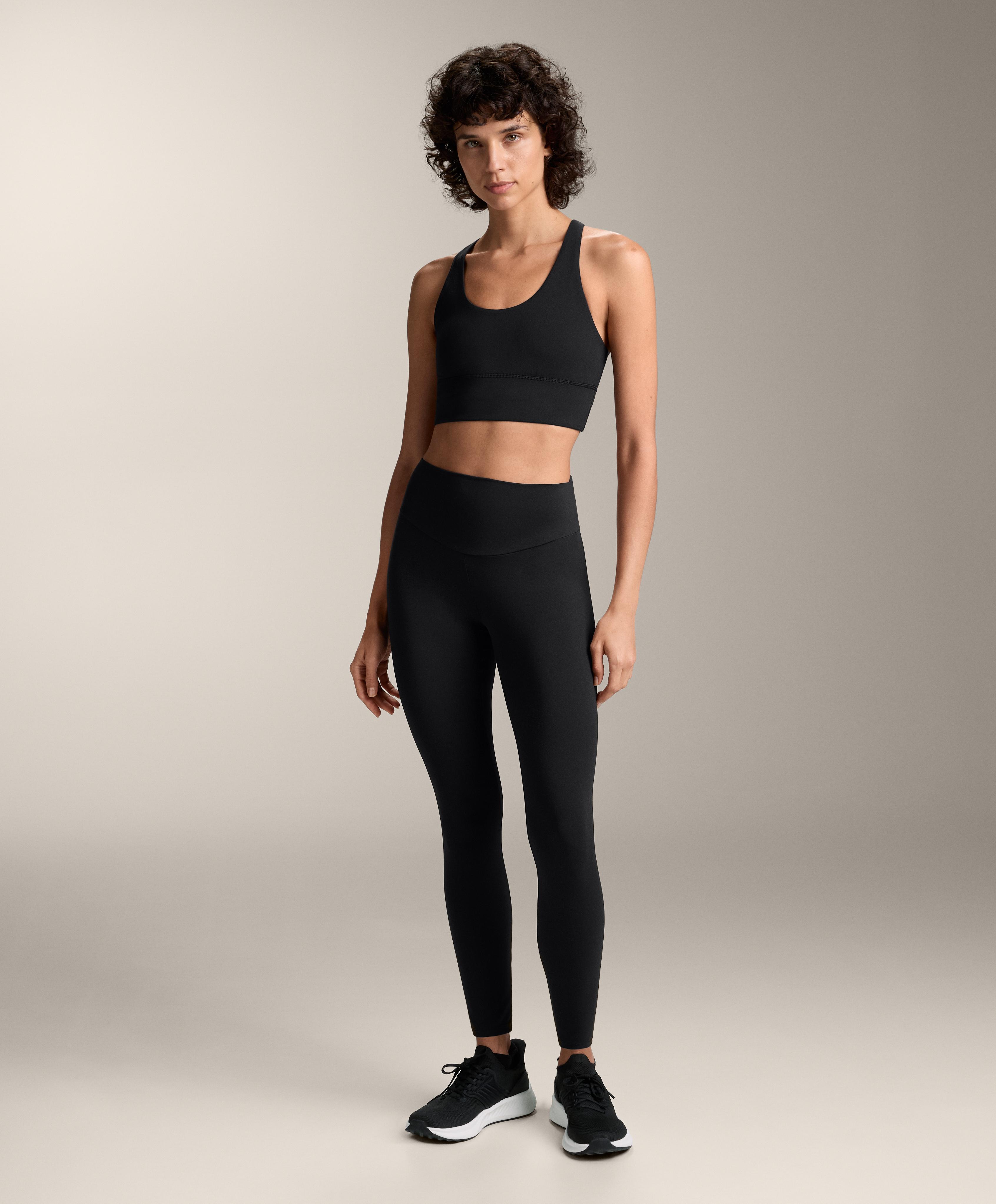 Total Look Comfortlux High Rise in Schwarz mit BH