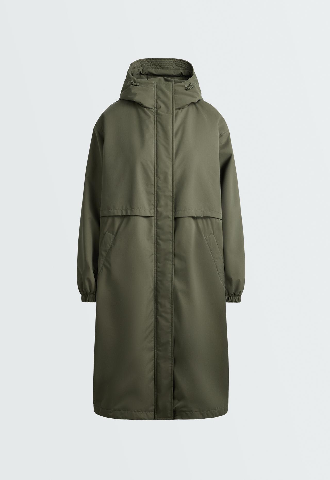 FELLEX® Aerogel 10K waterproof long padded jacket — KHAKI