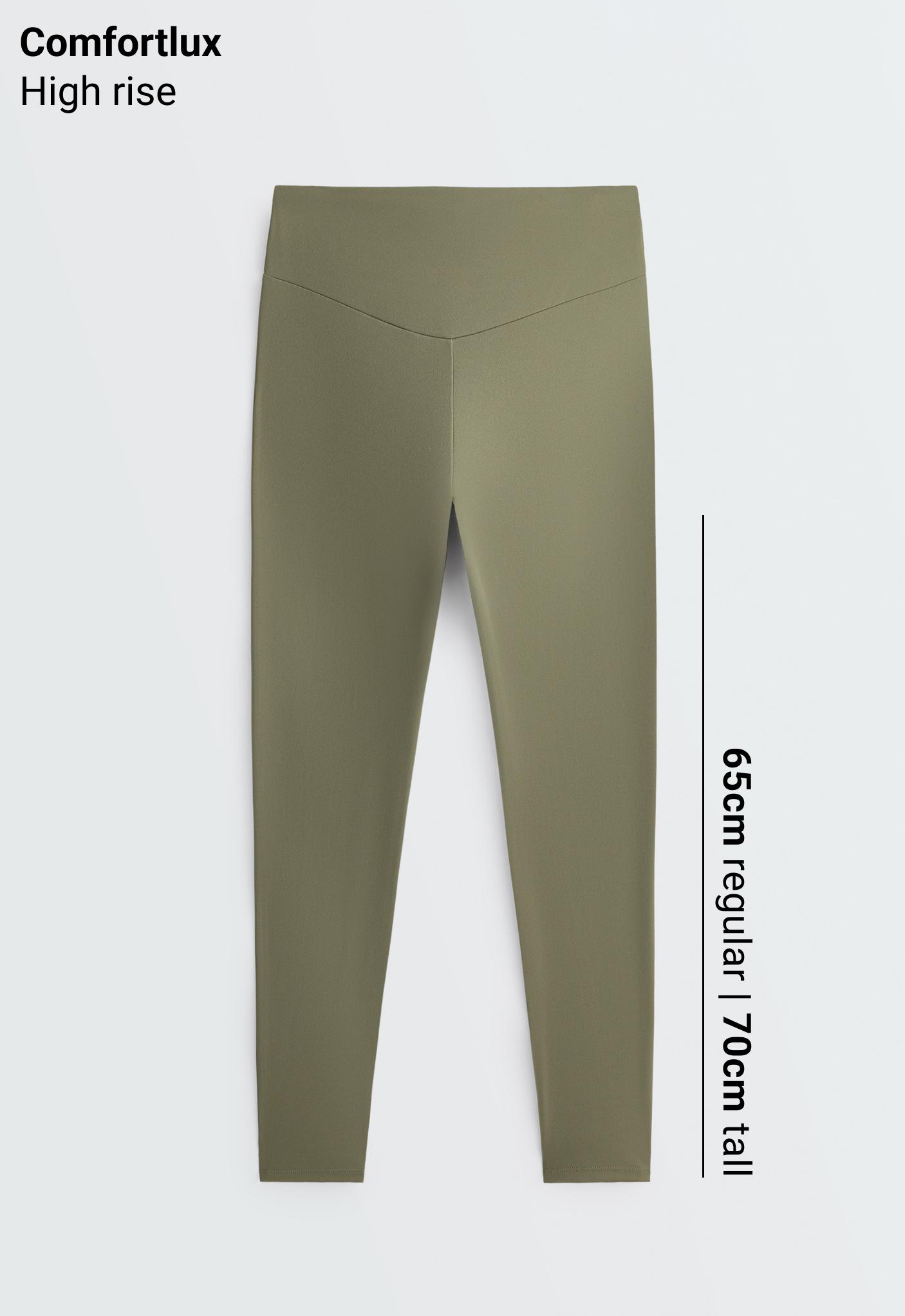 Comfortlux high-waisted ankle-length leggings