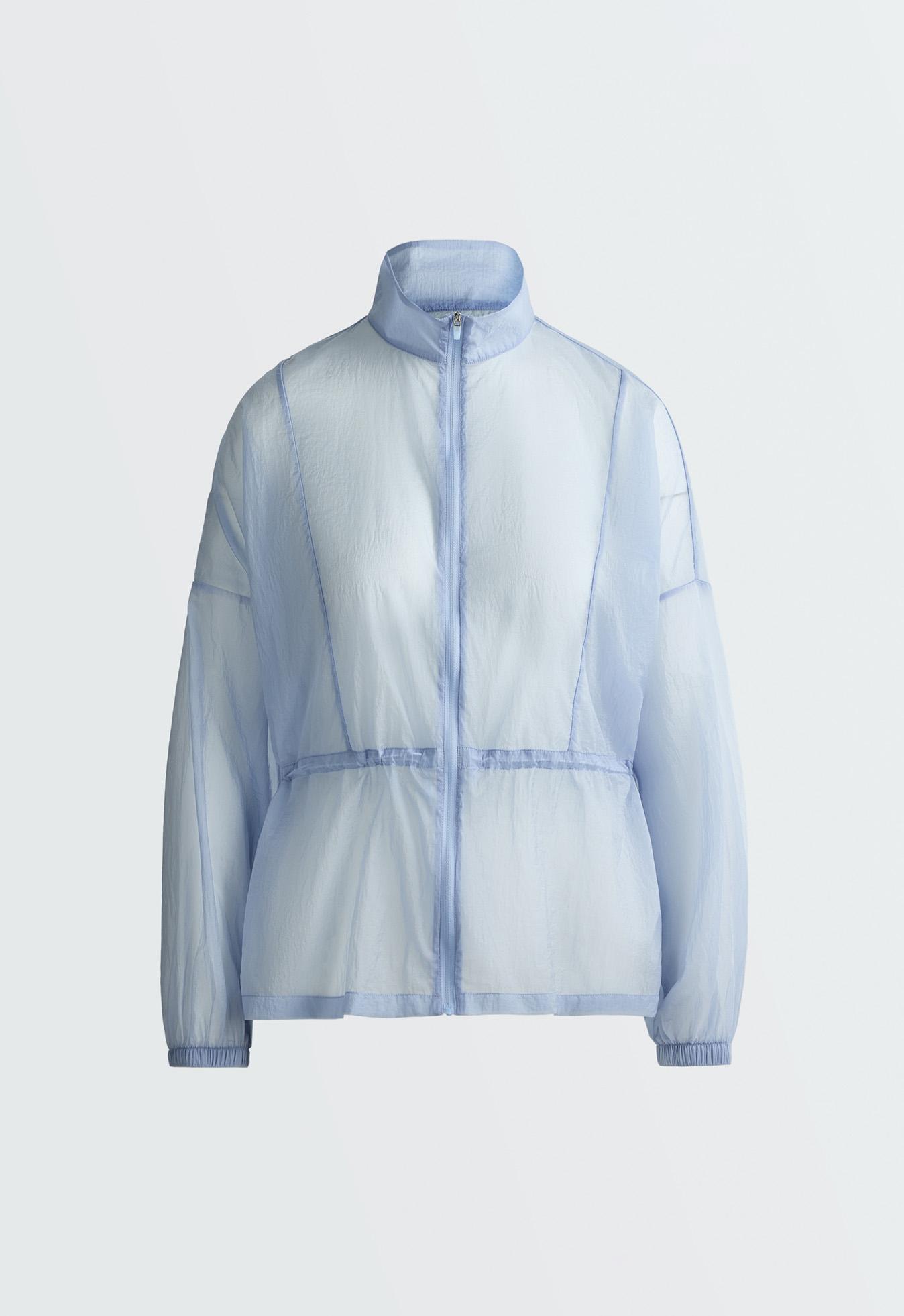 Lightweight track jacket — MID GREY-BLUE
