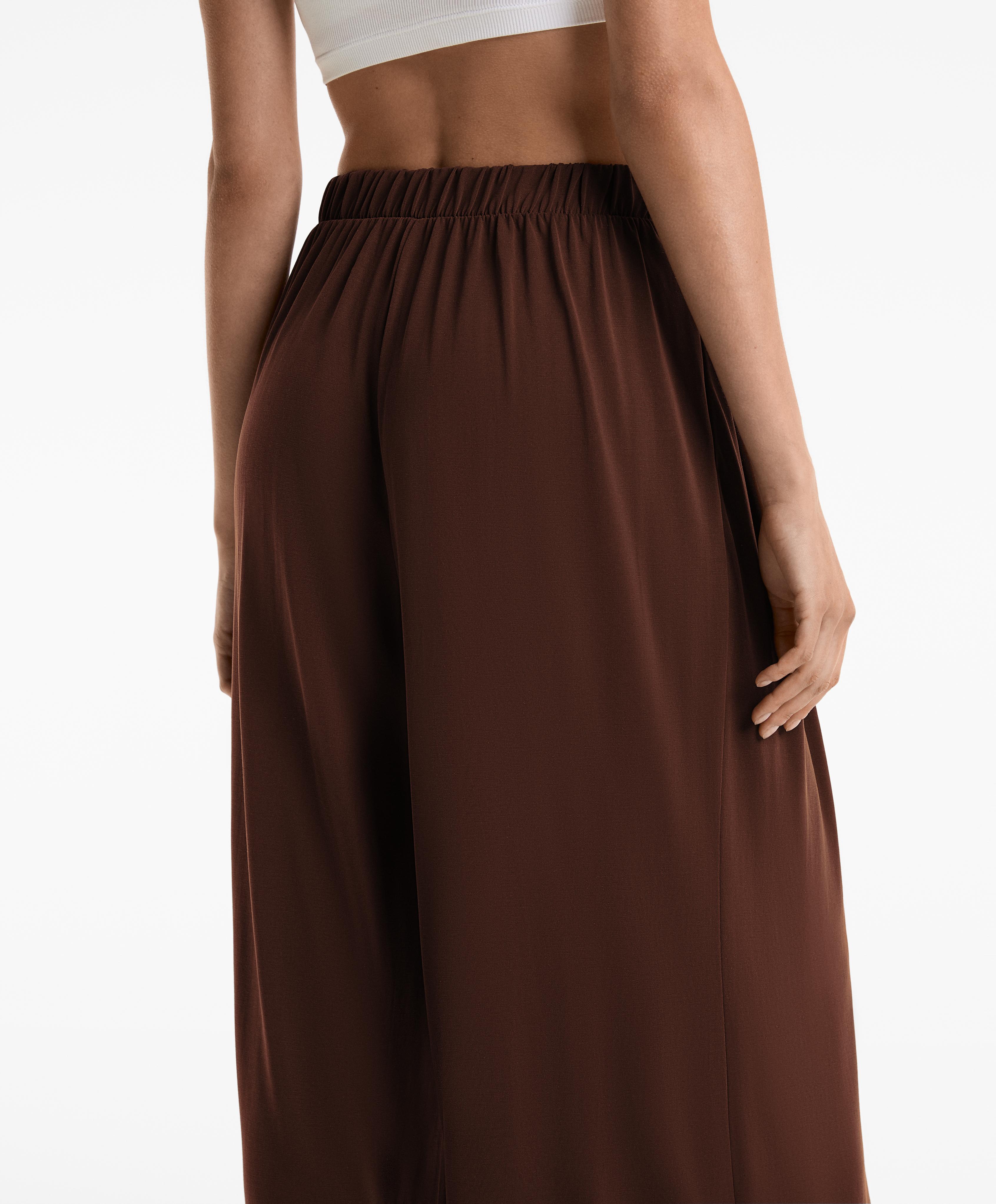 Extrawide Hose aus Modal-Mischgewebe - Sale