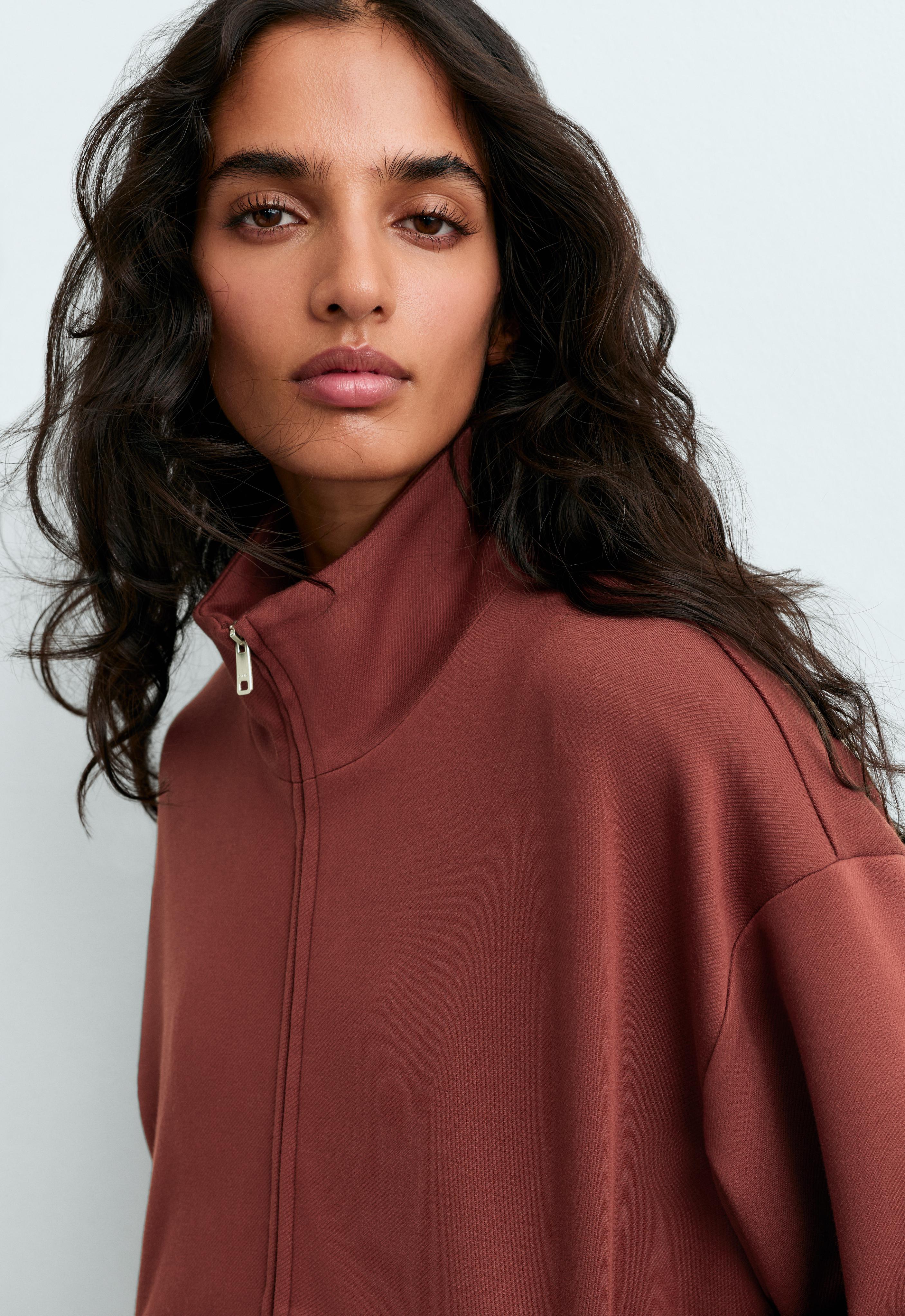 Veste col montant zippée Veste col montant zippée