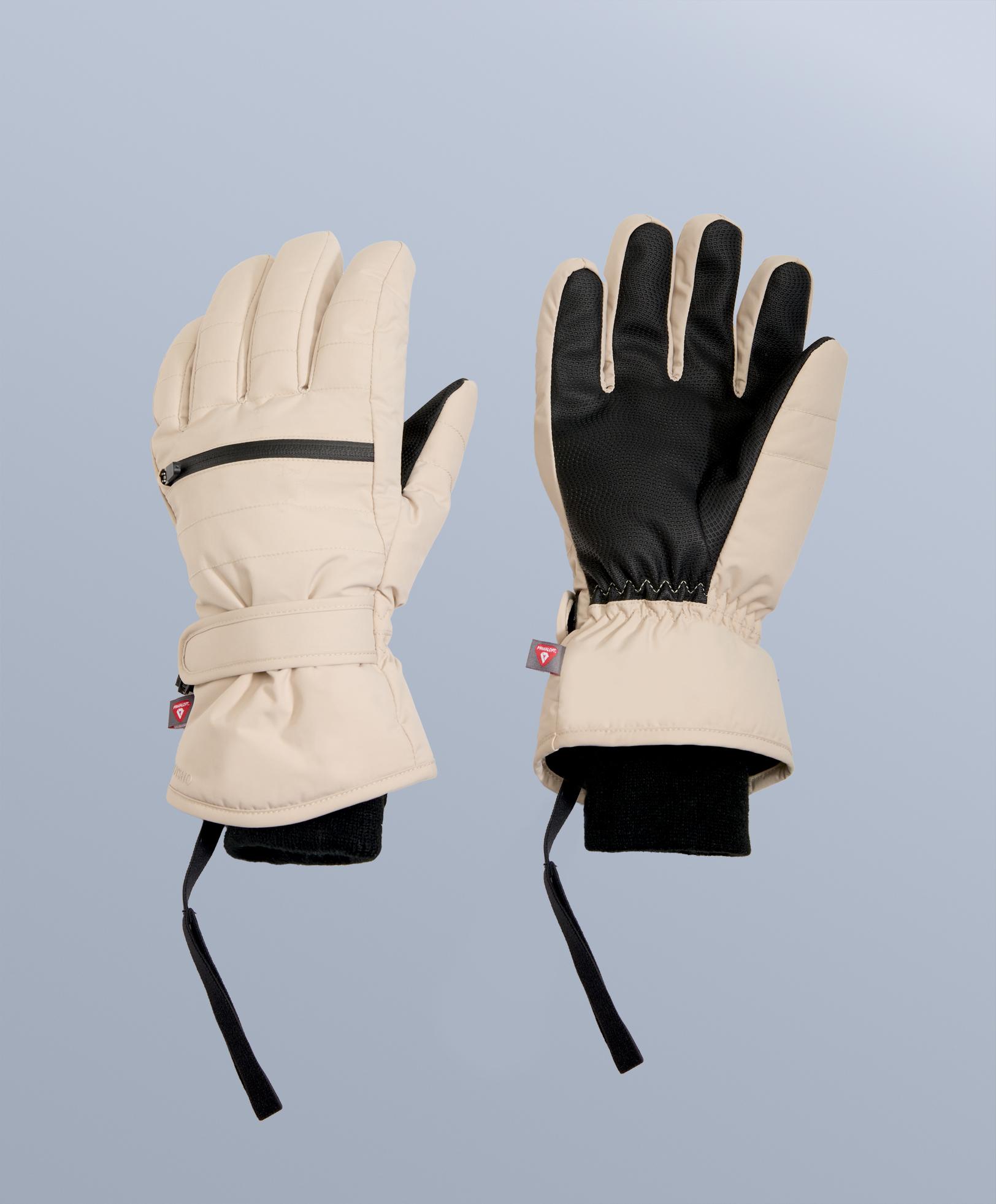 Technical SKI Primaloft® Gloves — ECRU