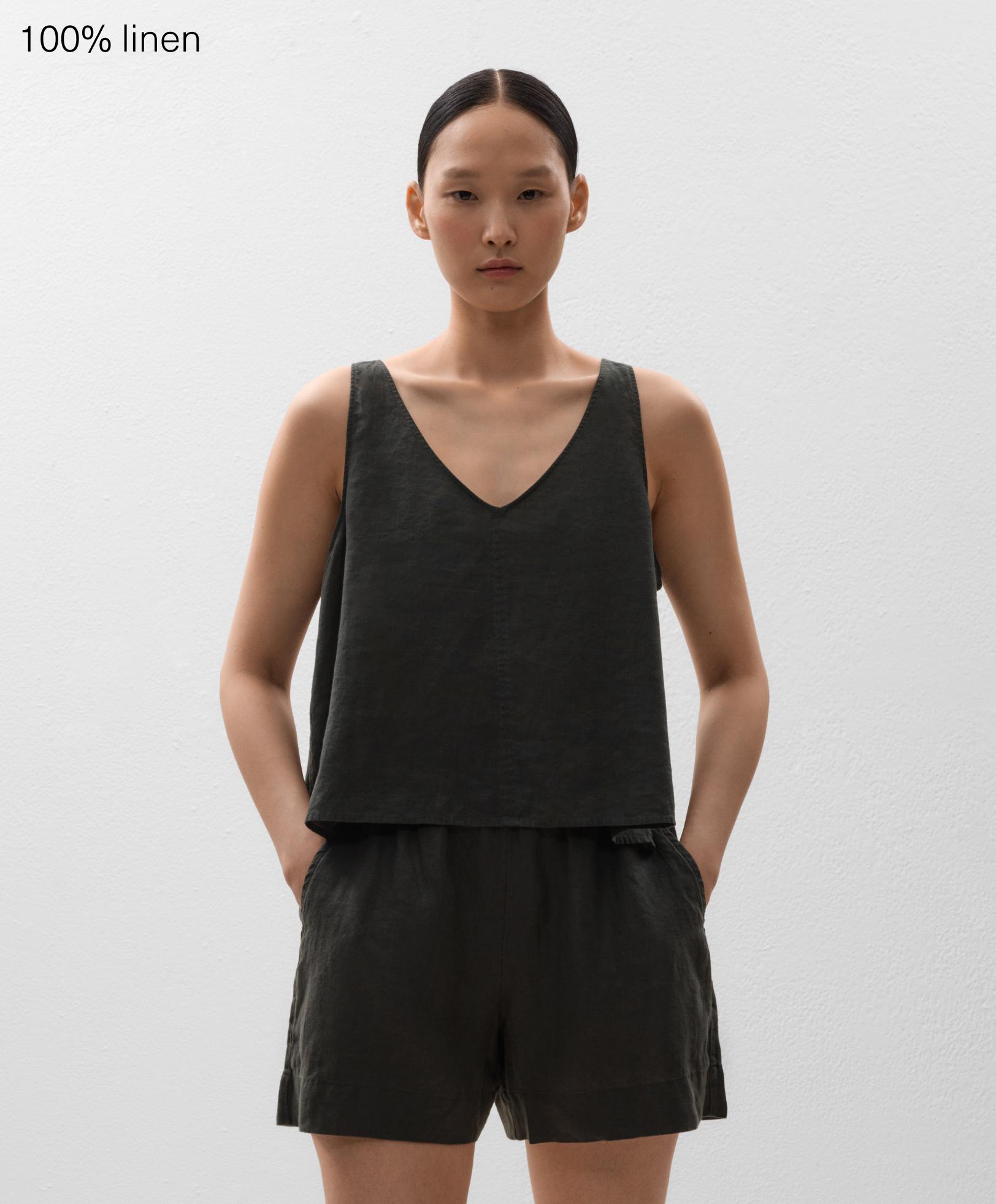 Top col en V 100 % lin Top col en V 100 % lin