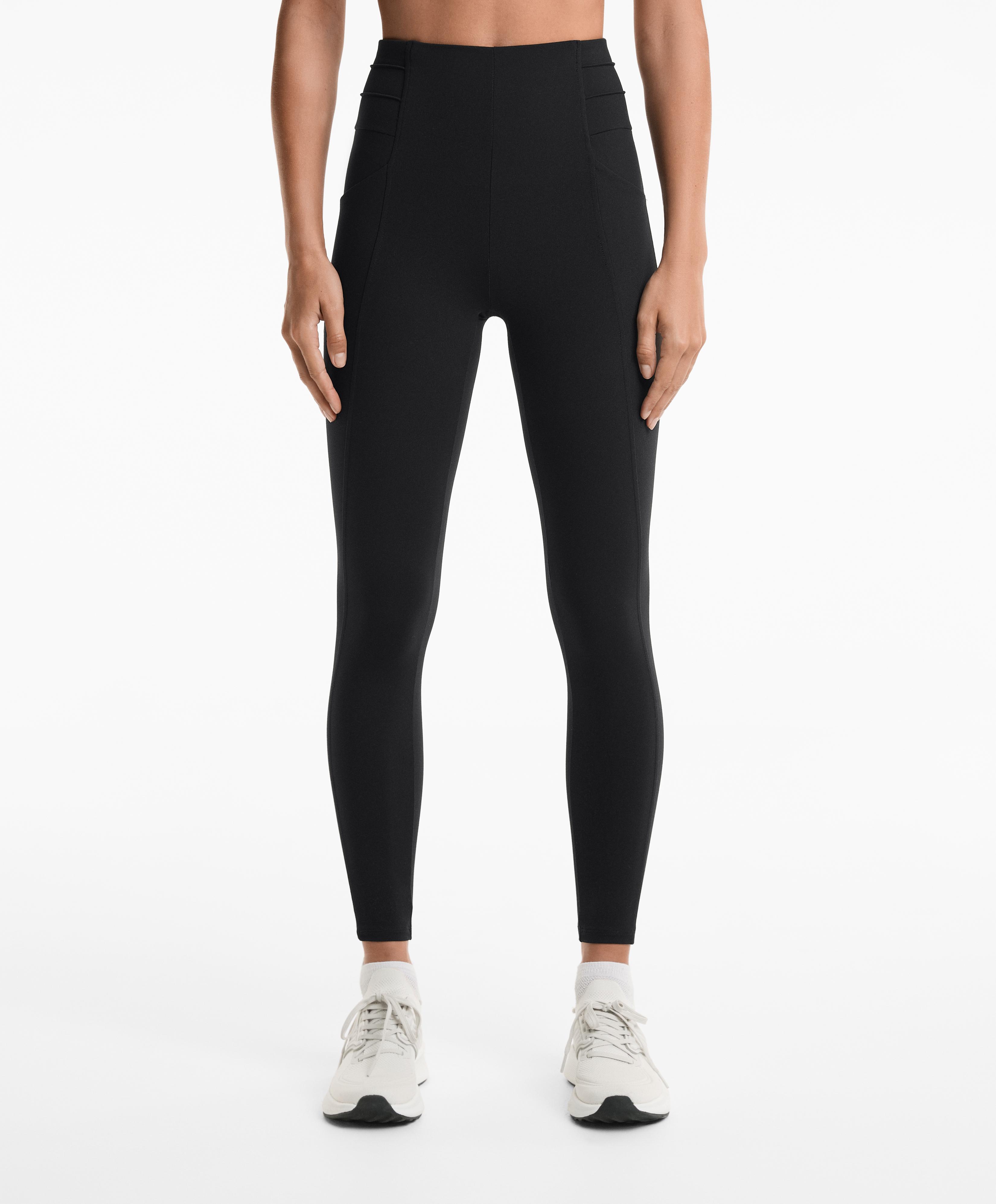 Leggings até ao tornozelo high rise Evermove com nervuras