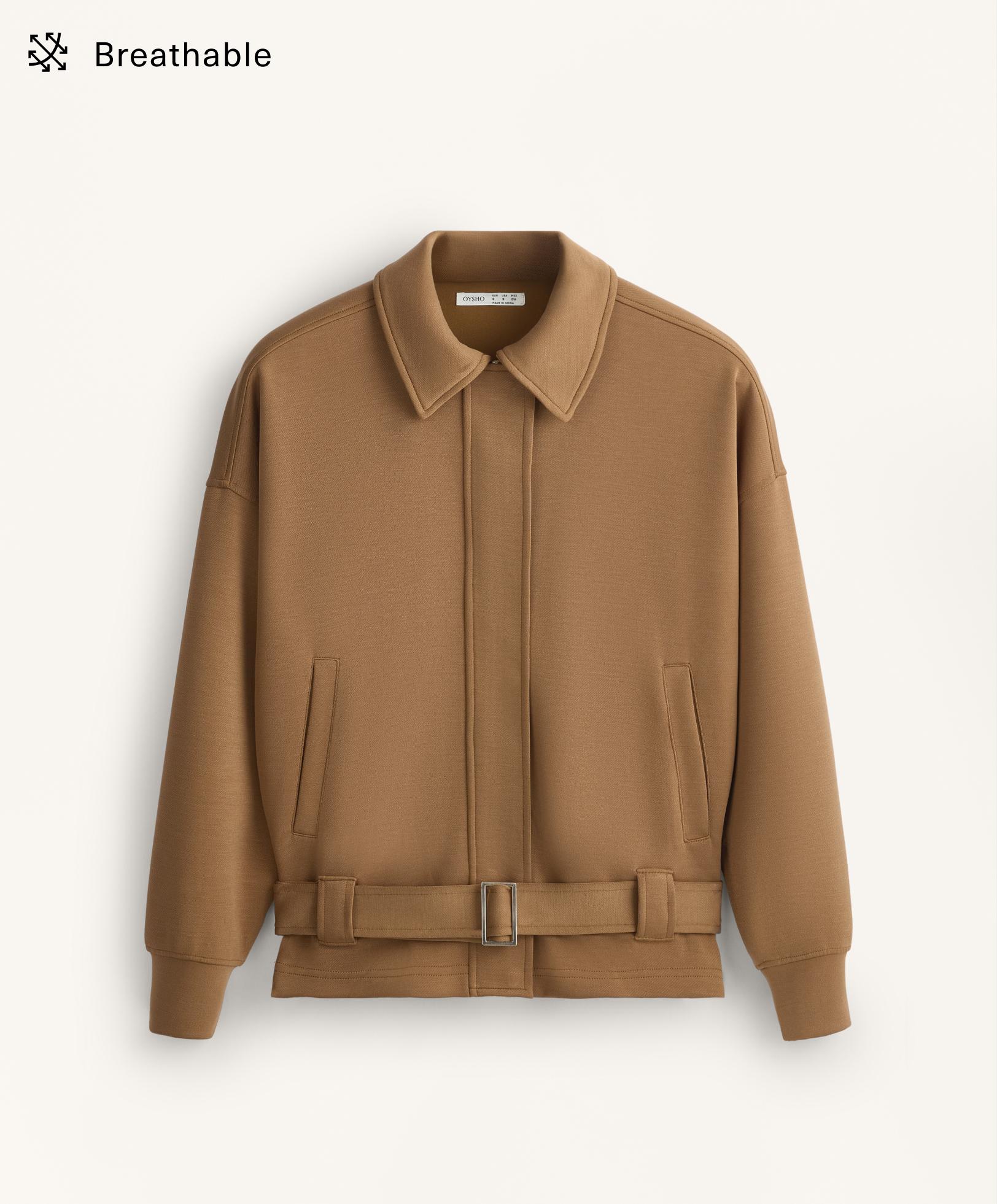 Utility visoki struk s pojasom od kepera