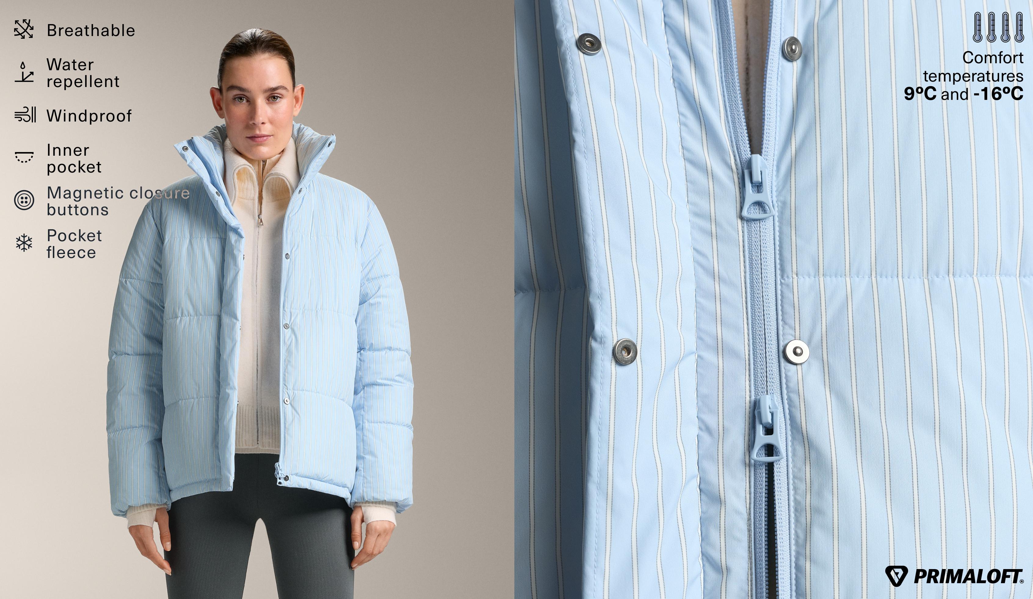 Wasserabweisende, wattierte Primaloft®-Jacke Wasserabweisende, wattierte Primaloft®-Jacke