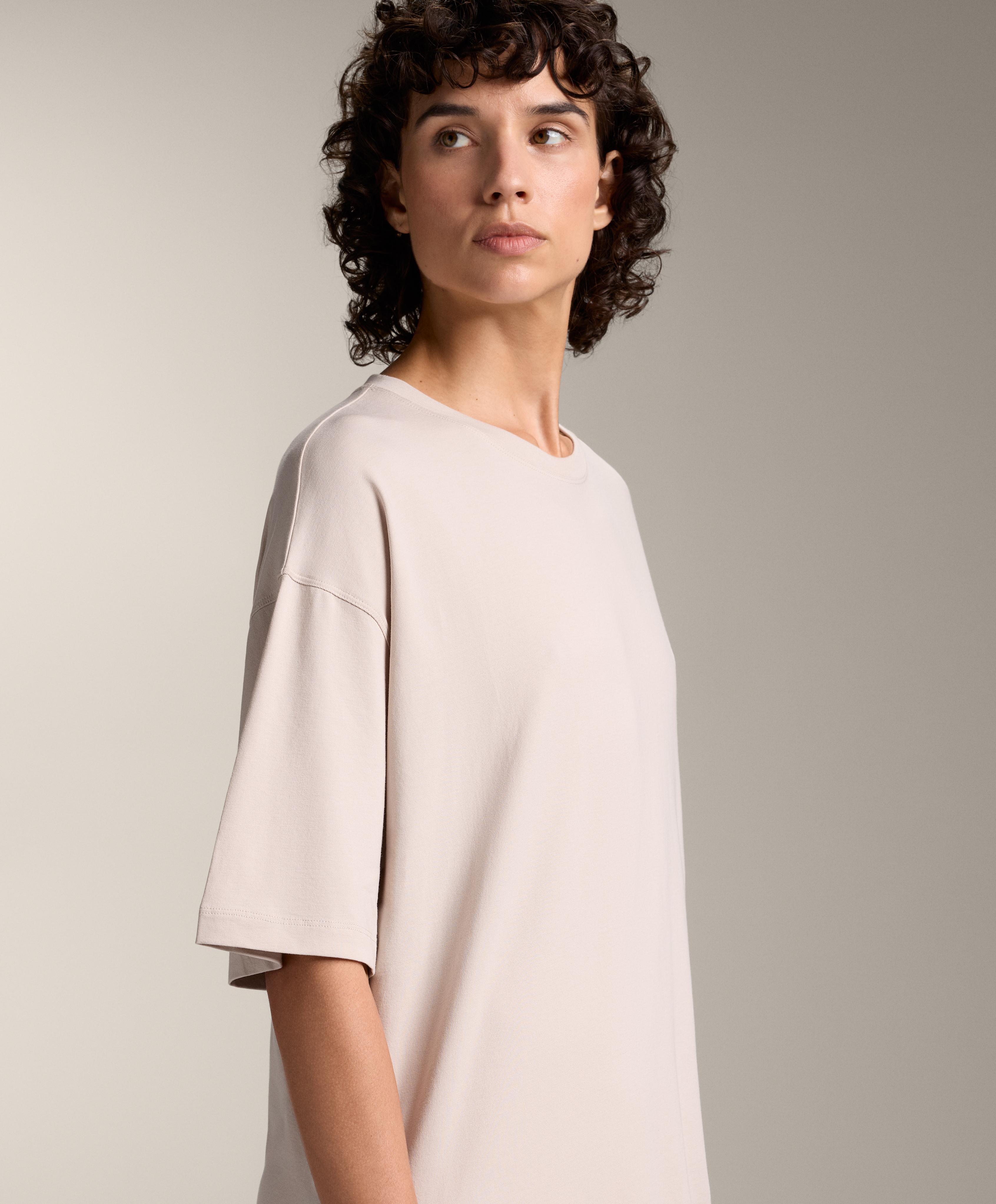 T-shirt à manches courtes en coton mélangé