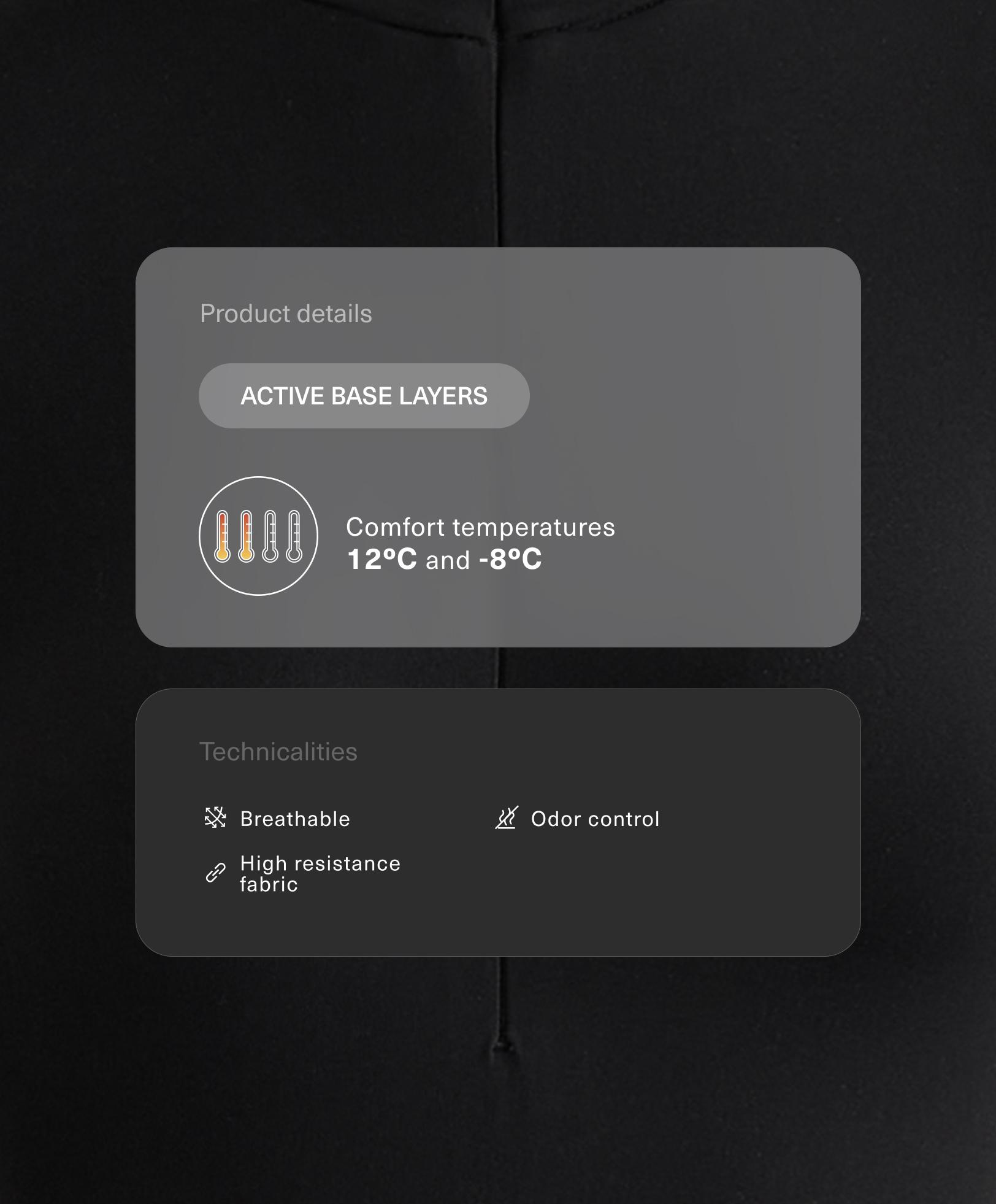 Body thermique base layer demi-fermeture éclair Body thermique base layer demi-fermeture éclair