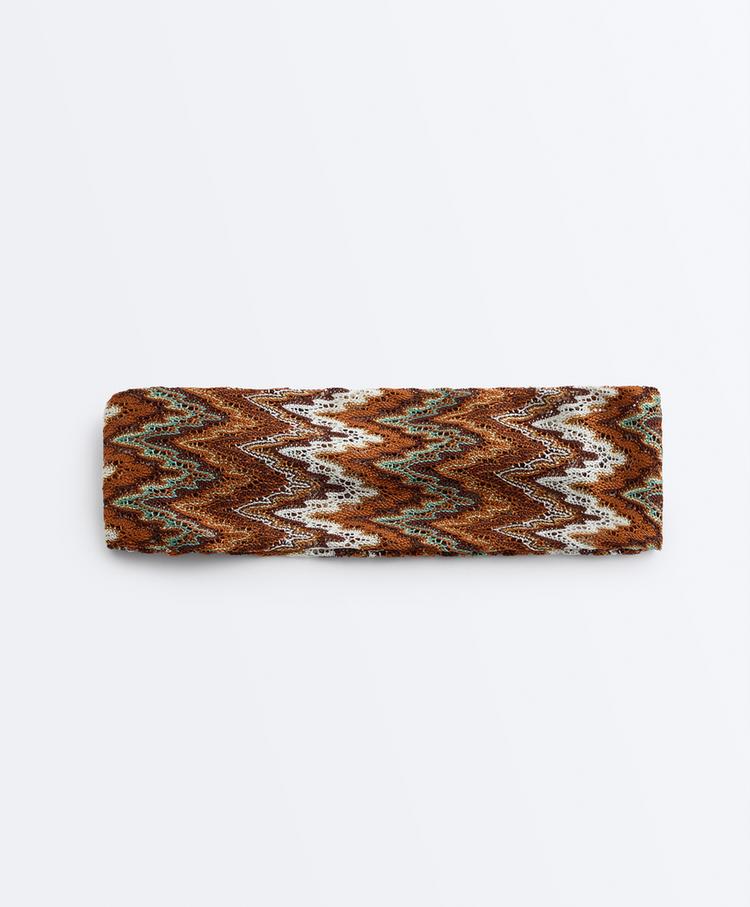 Herringbone headband — BEIGE