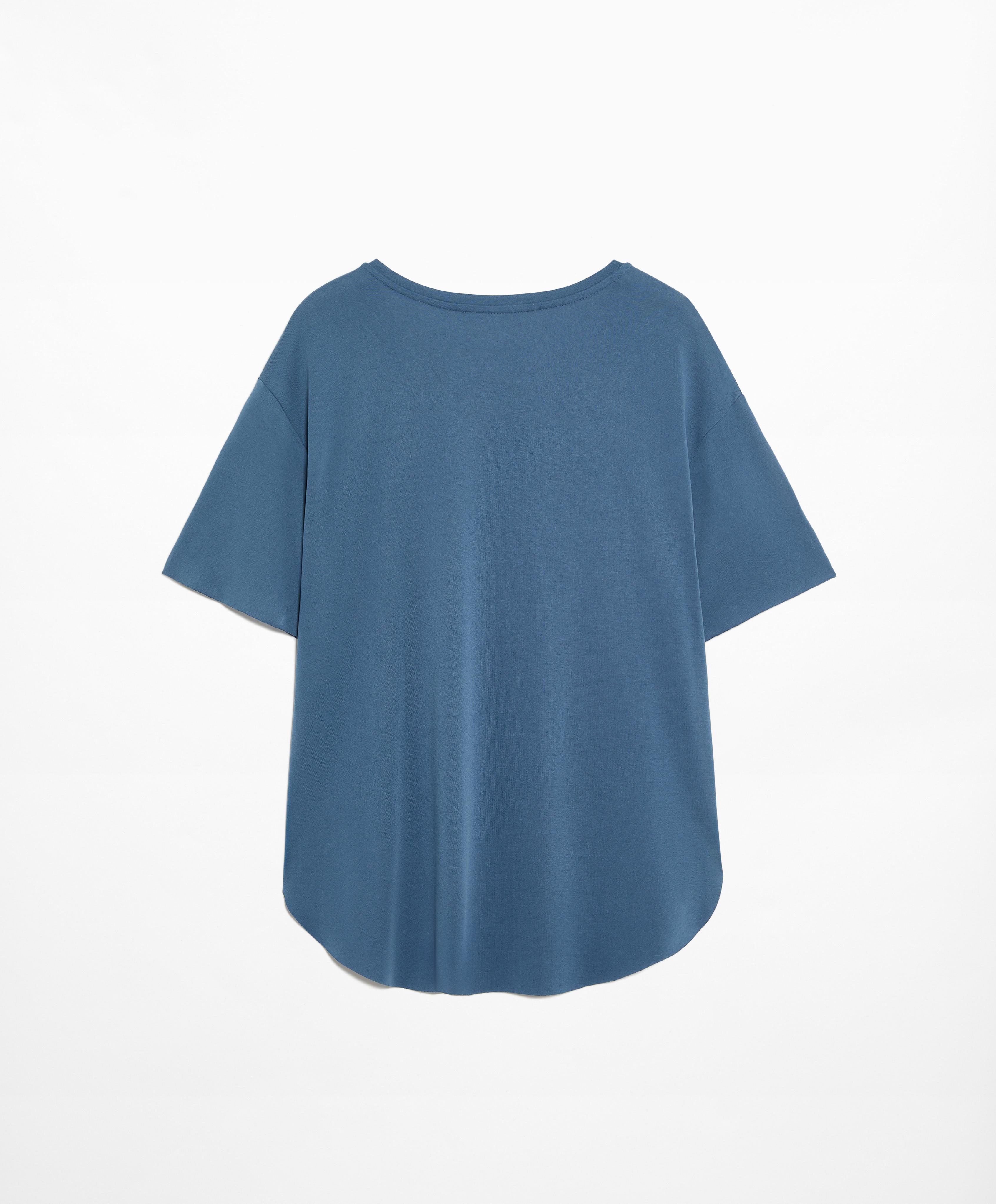 Modal blend short-sleeved T-shirt