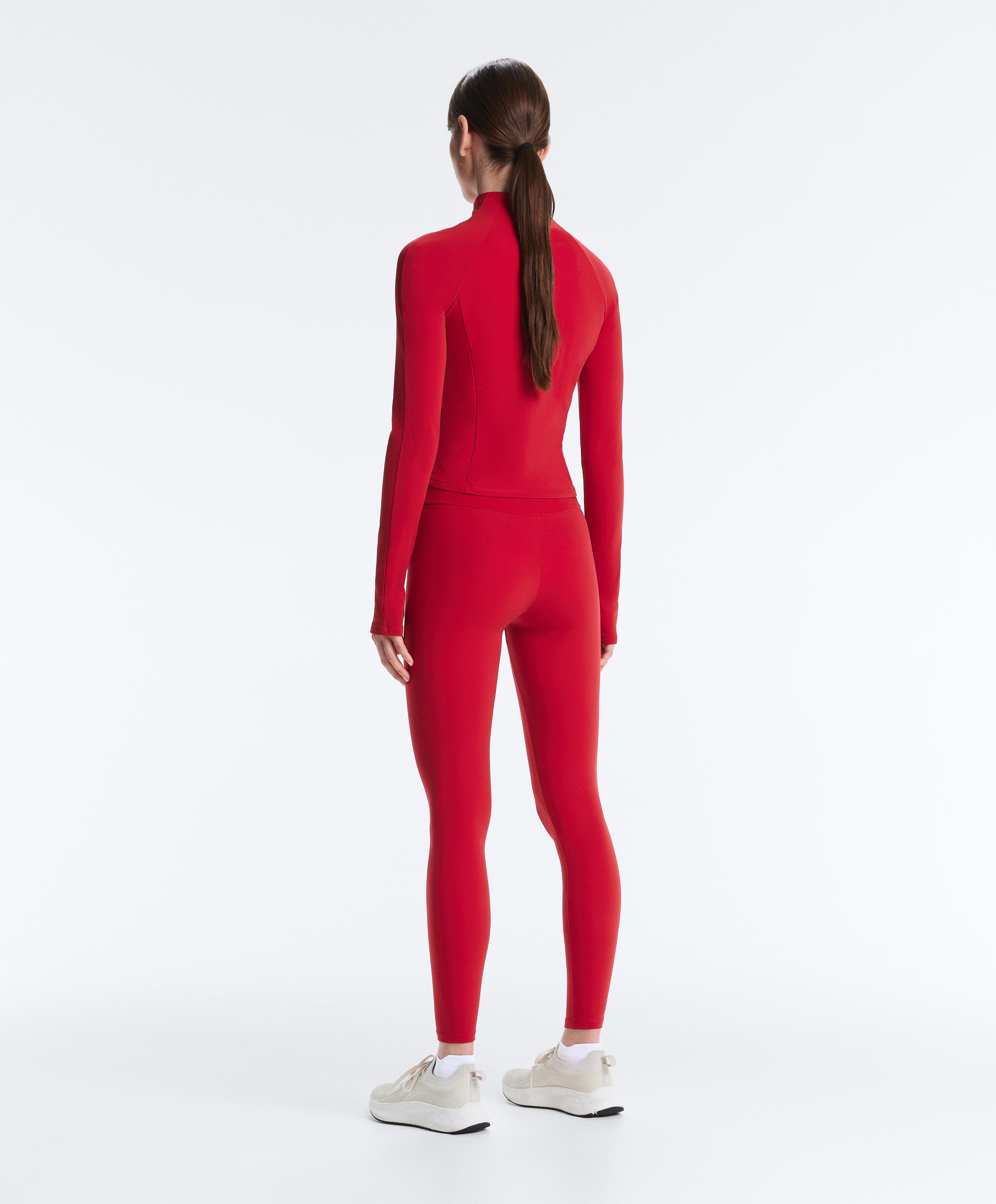 Light warm technical jacket — BRIGHT RED