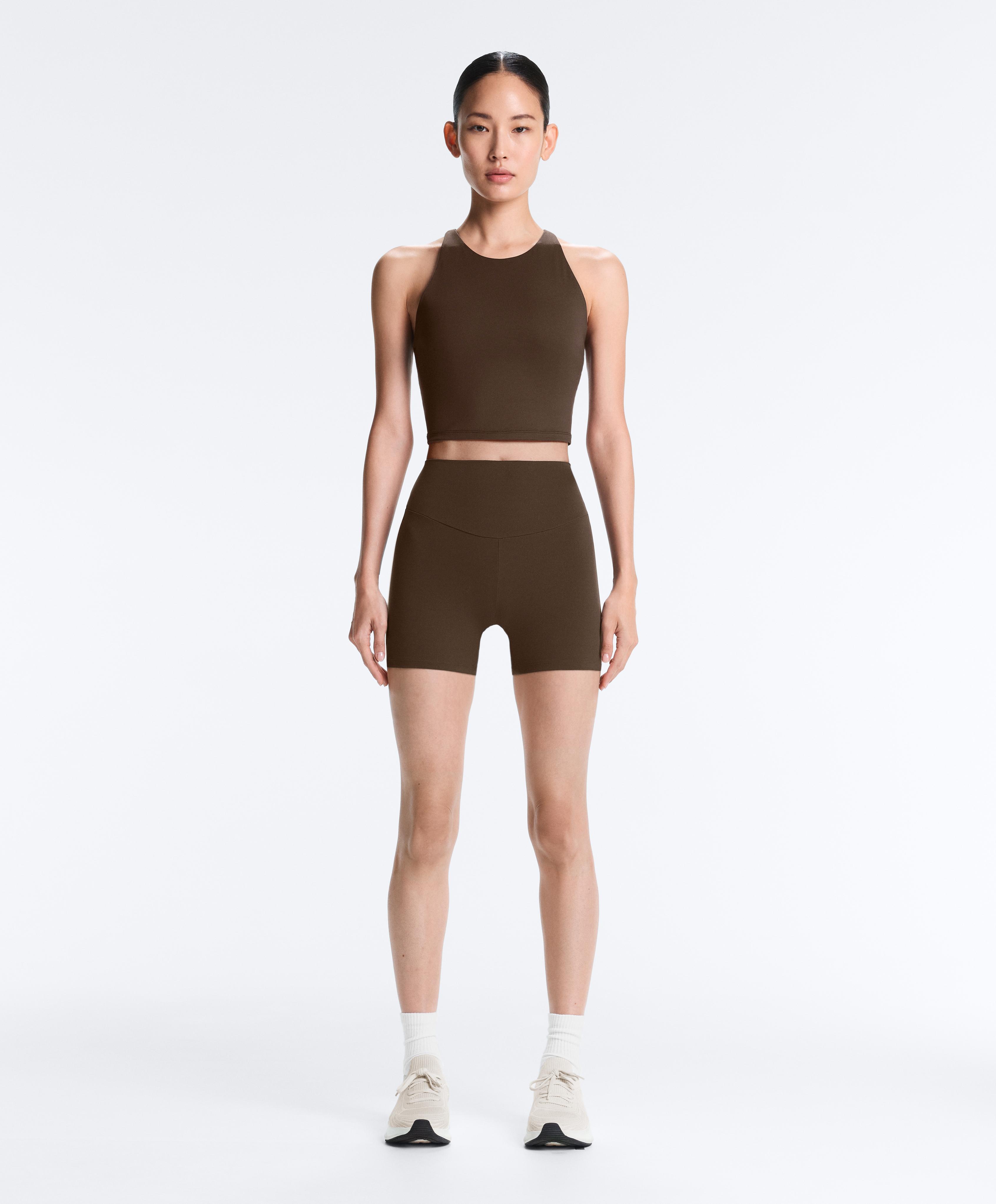 Comfortlux high-rise 10cm hot pants