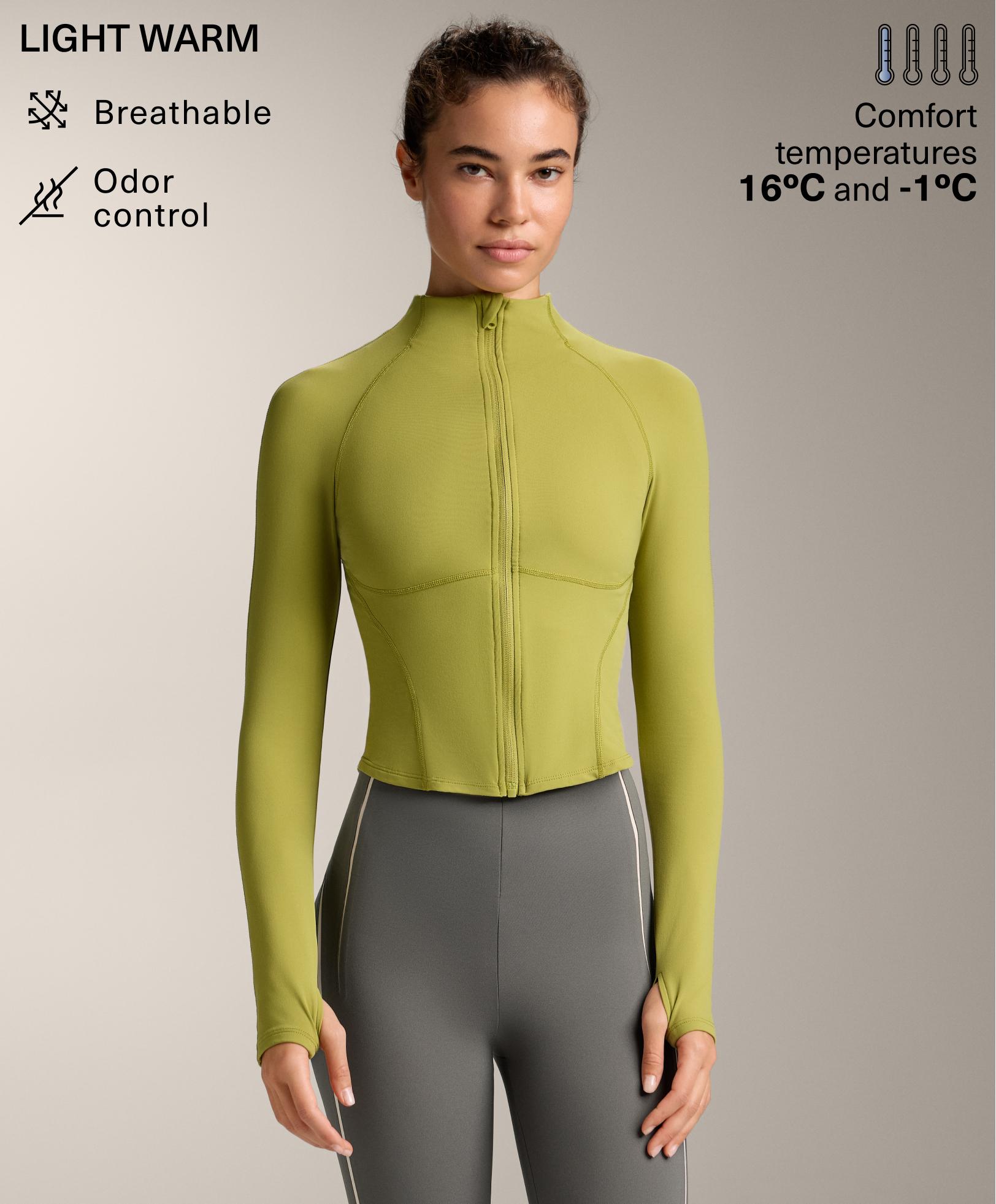 Light warm technical jacket with seams Light warm technical jacket with seams
