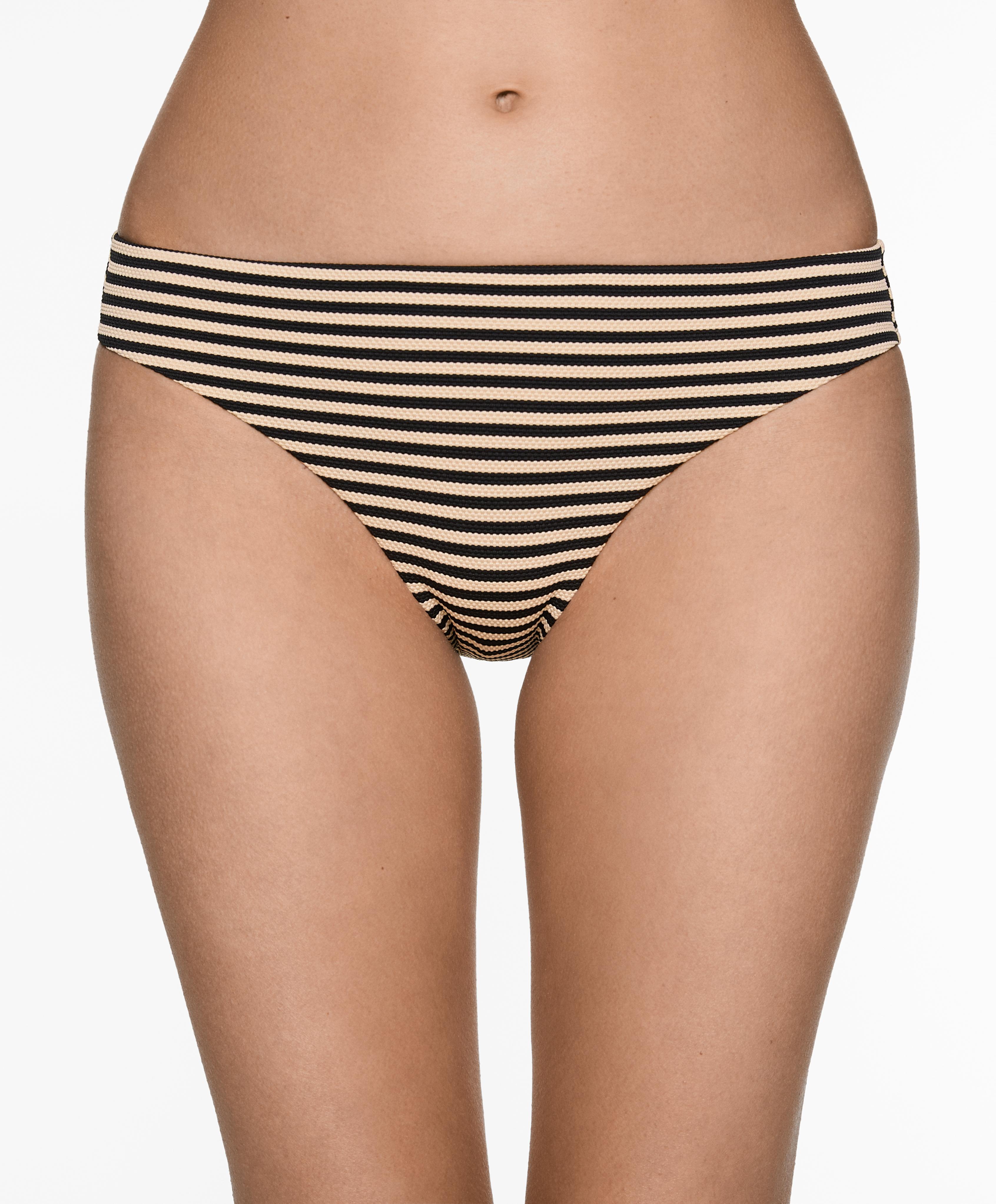 سروال بيكيني كلاسيكي بيكيه مخطط