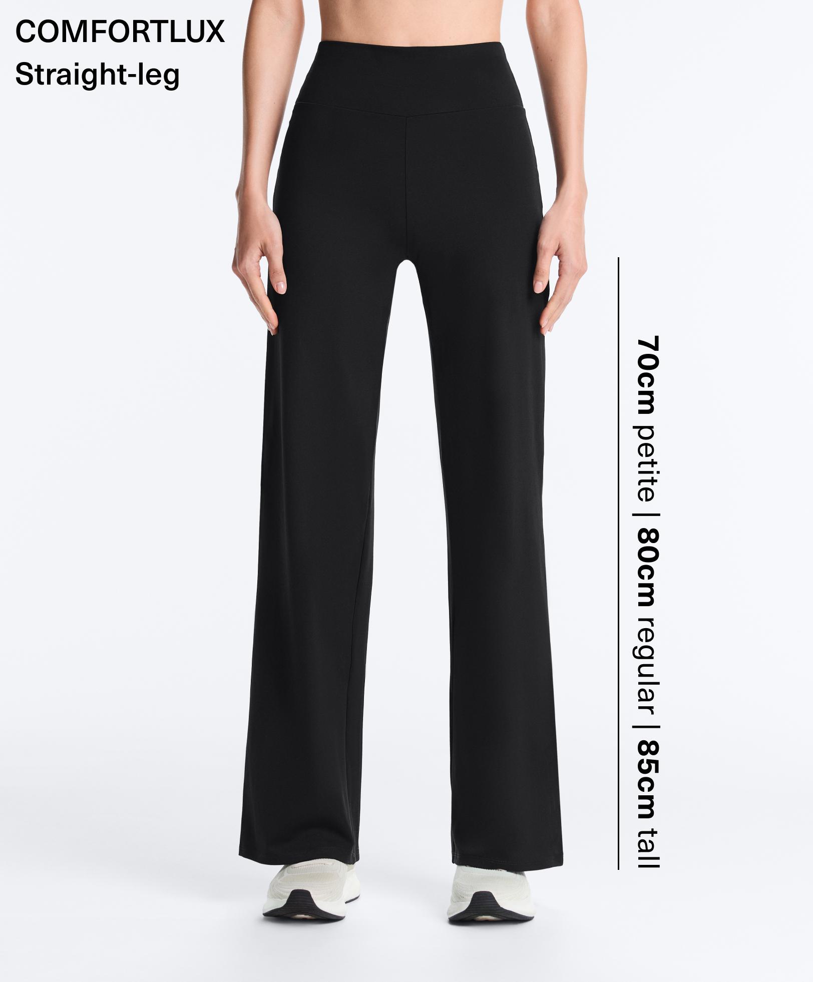 Pantalon droit Comfortlux taille haute