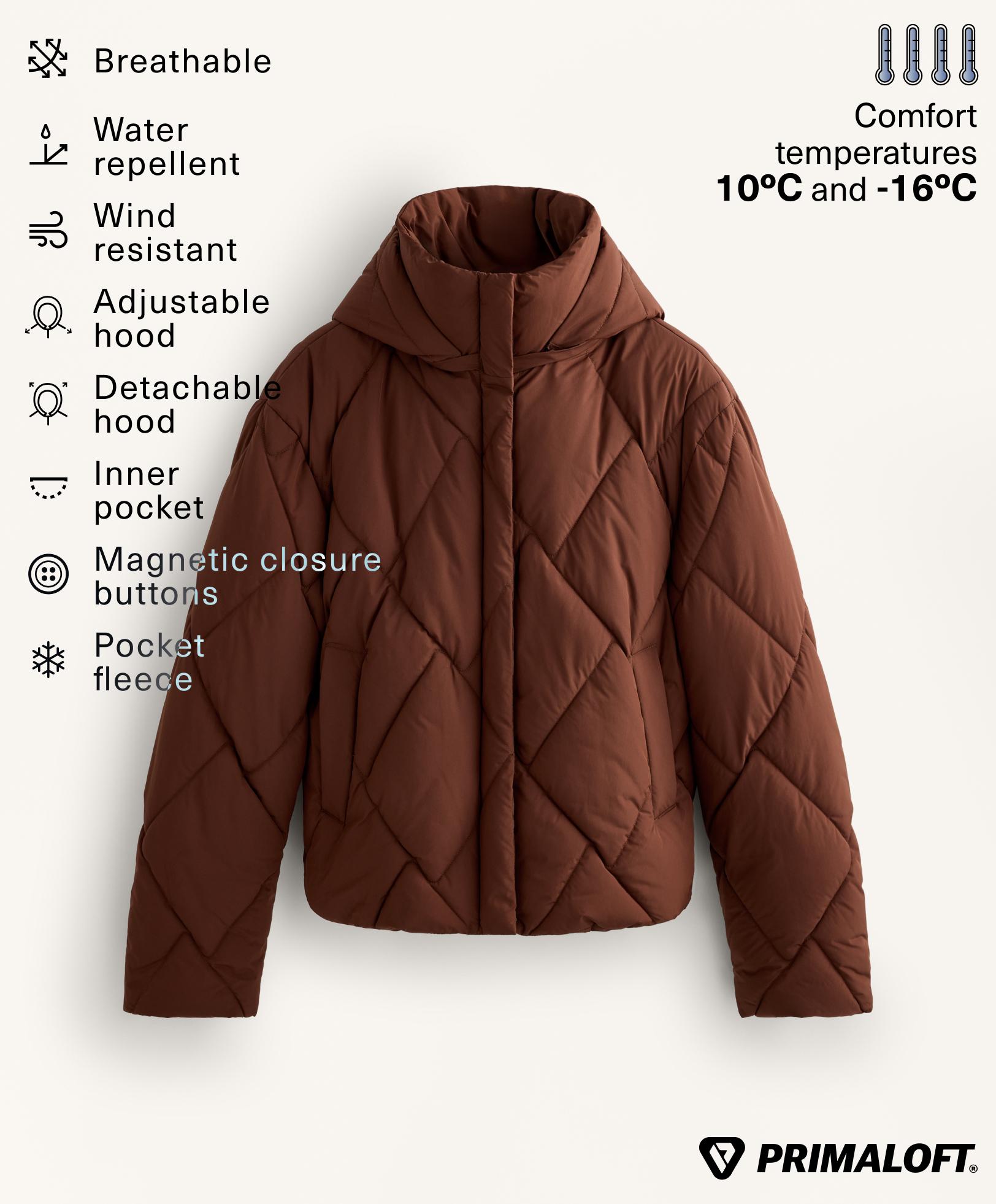 Water-repellent Primaloft® padded jacket