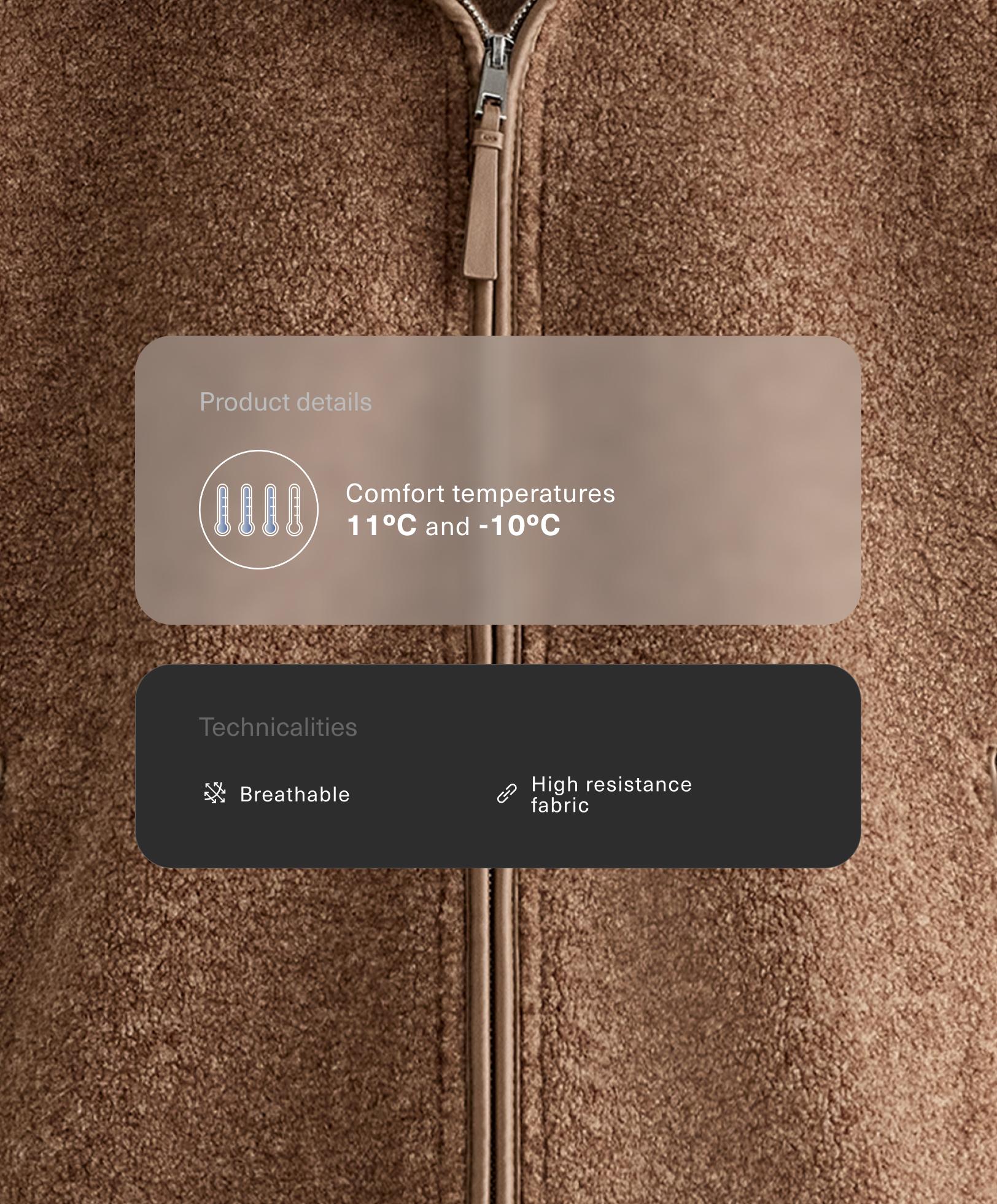 Boxy faux-shearling jacket - Sale Boxy faux-shearling jacket - Sale