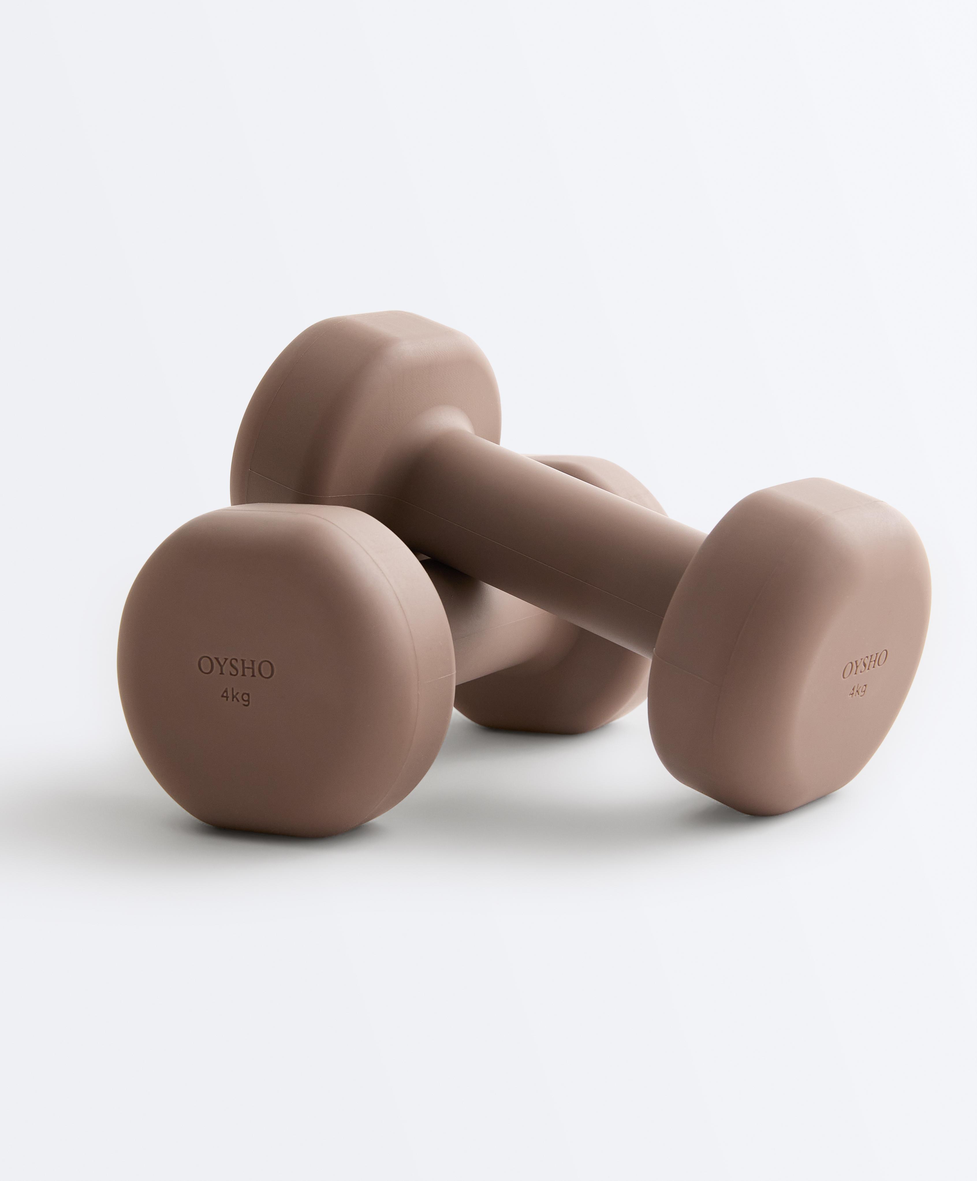 2 x 4kg dumbbells — DARK MINK
