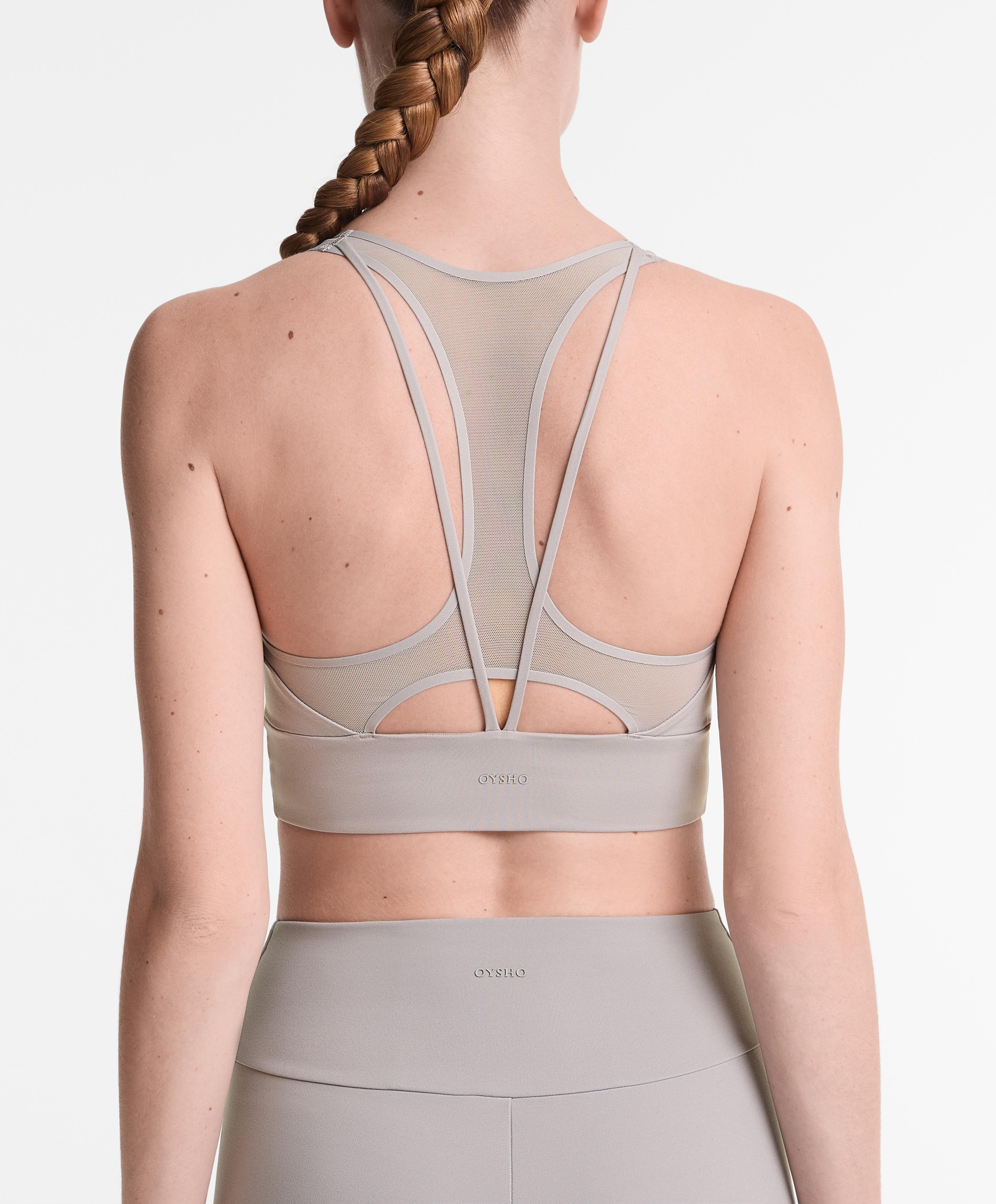 Medium-support mesh comfortlux sports bra