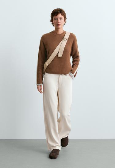 20% wool knit jumper piping — EARTH 1