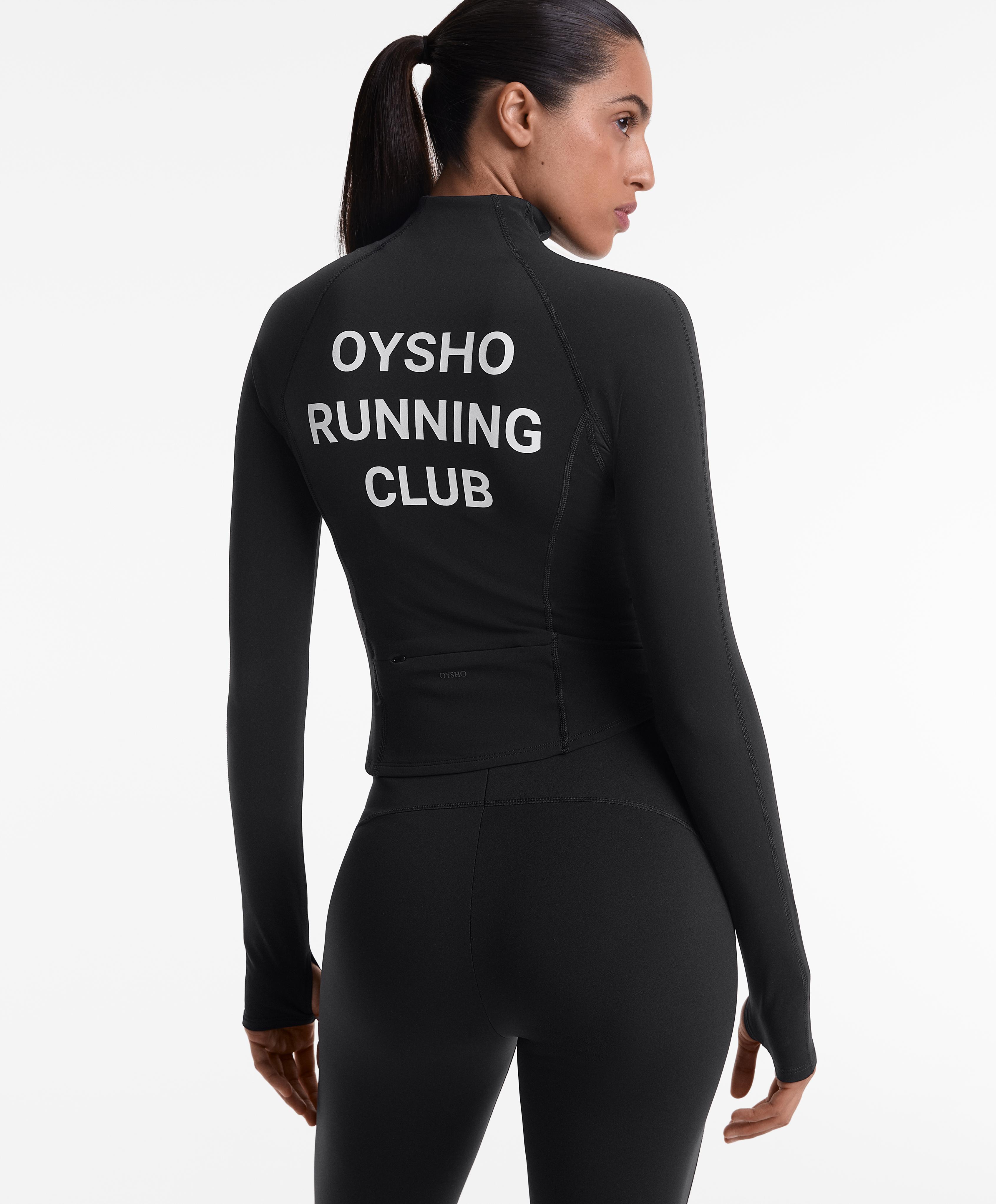 Veste technique light warm à coutures Oysho Running Club