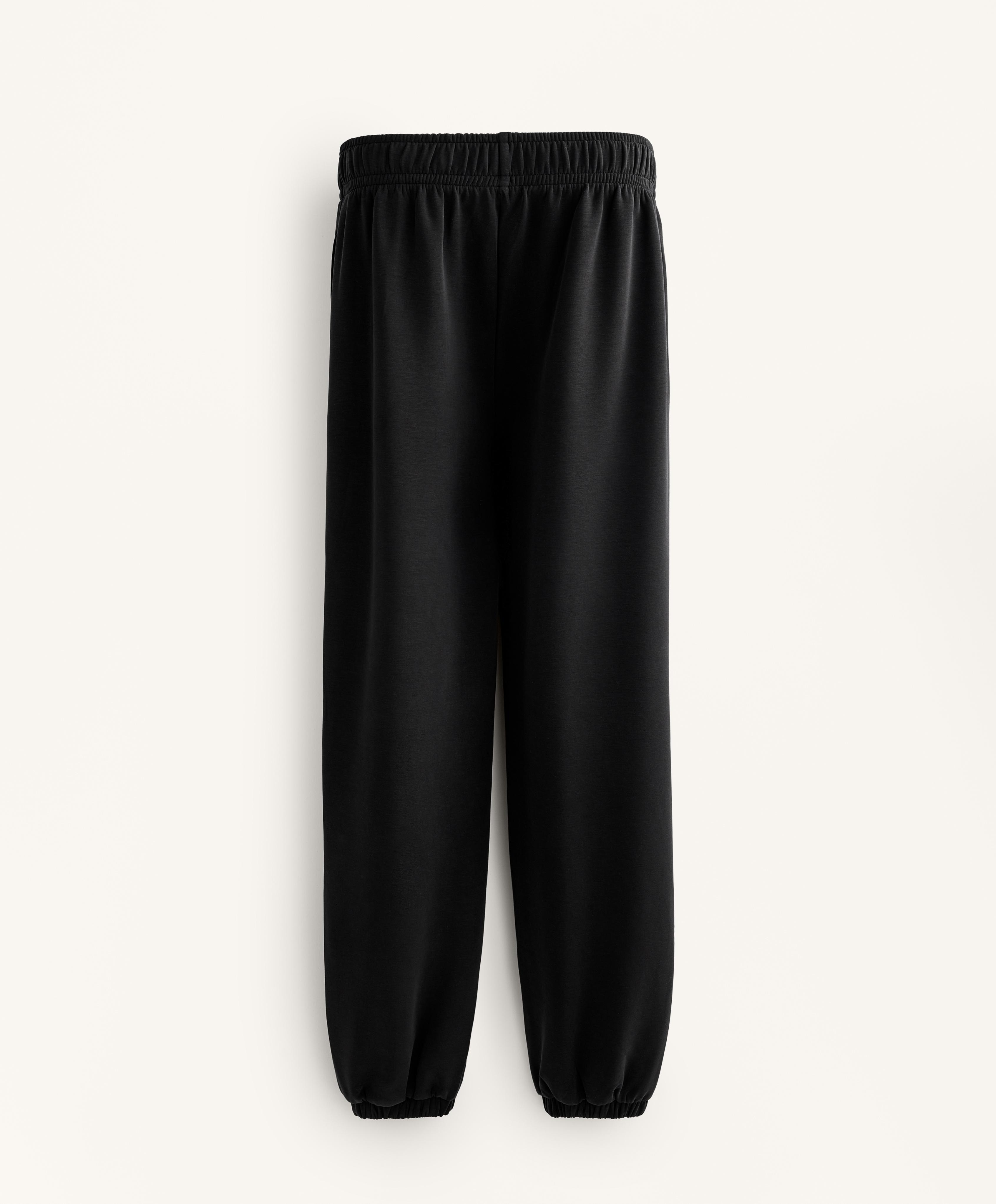 Pantalon jogger modal brossé