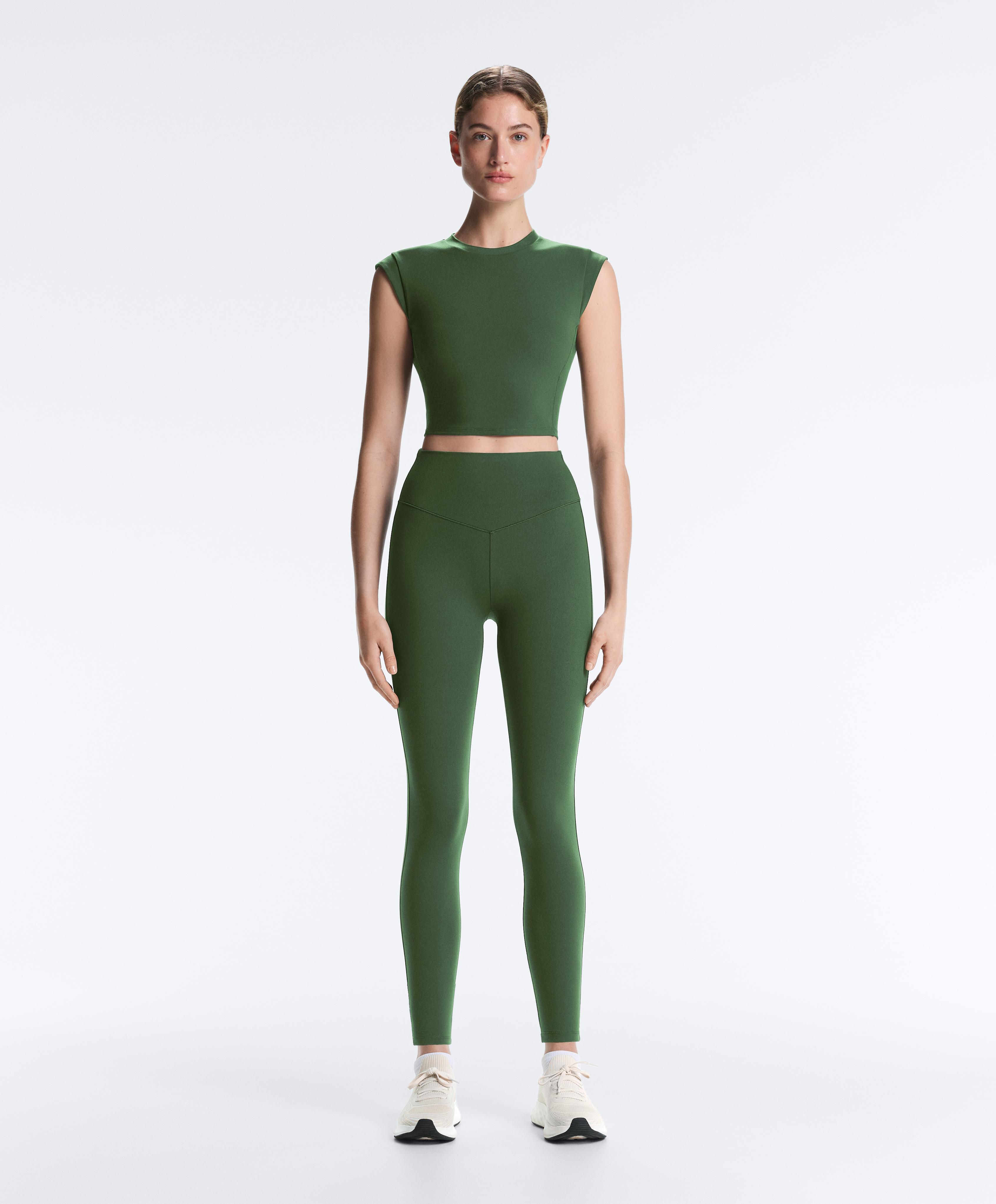 Evermove sleeveless Tank top — GREEN